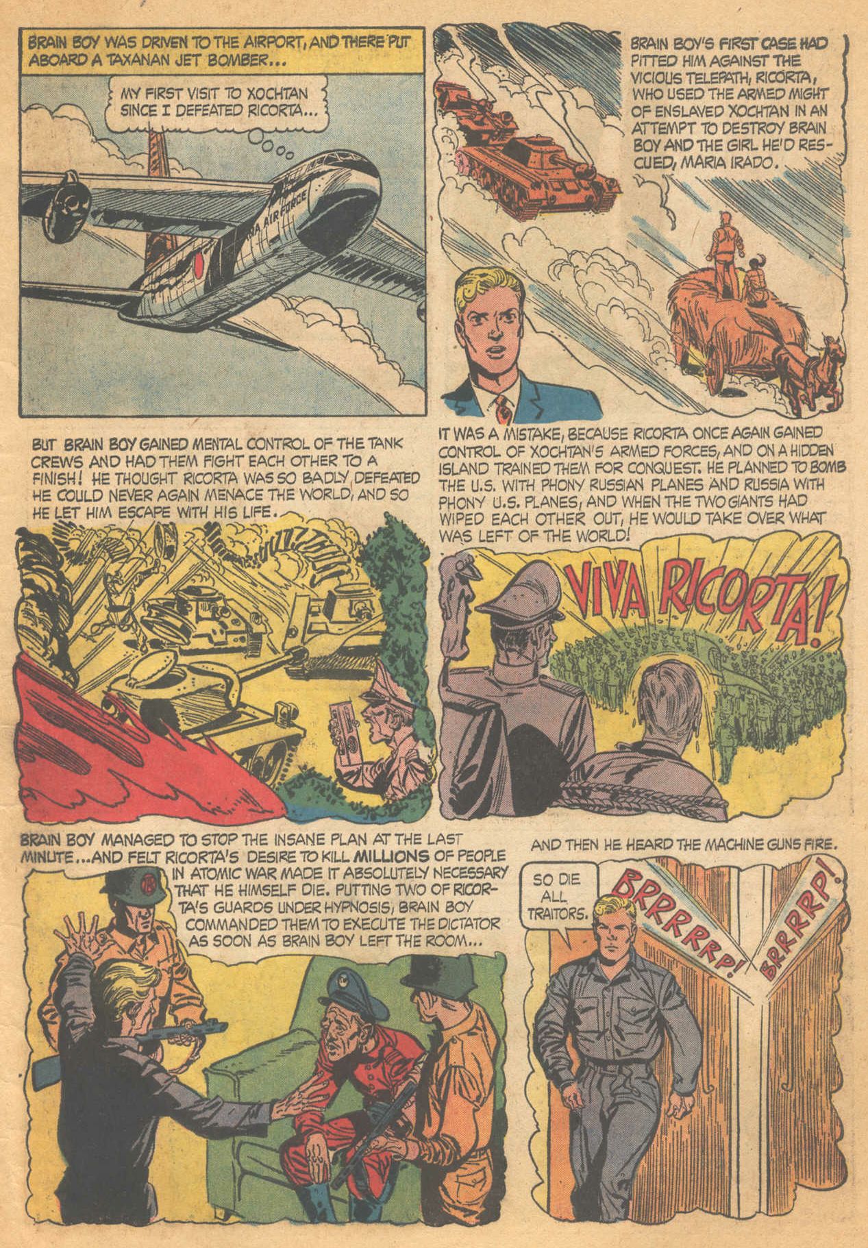 Read online Brain Boy (1962) comic -  Issue #5 - 11