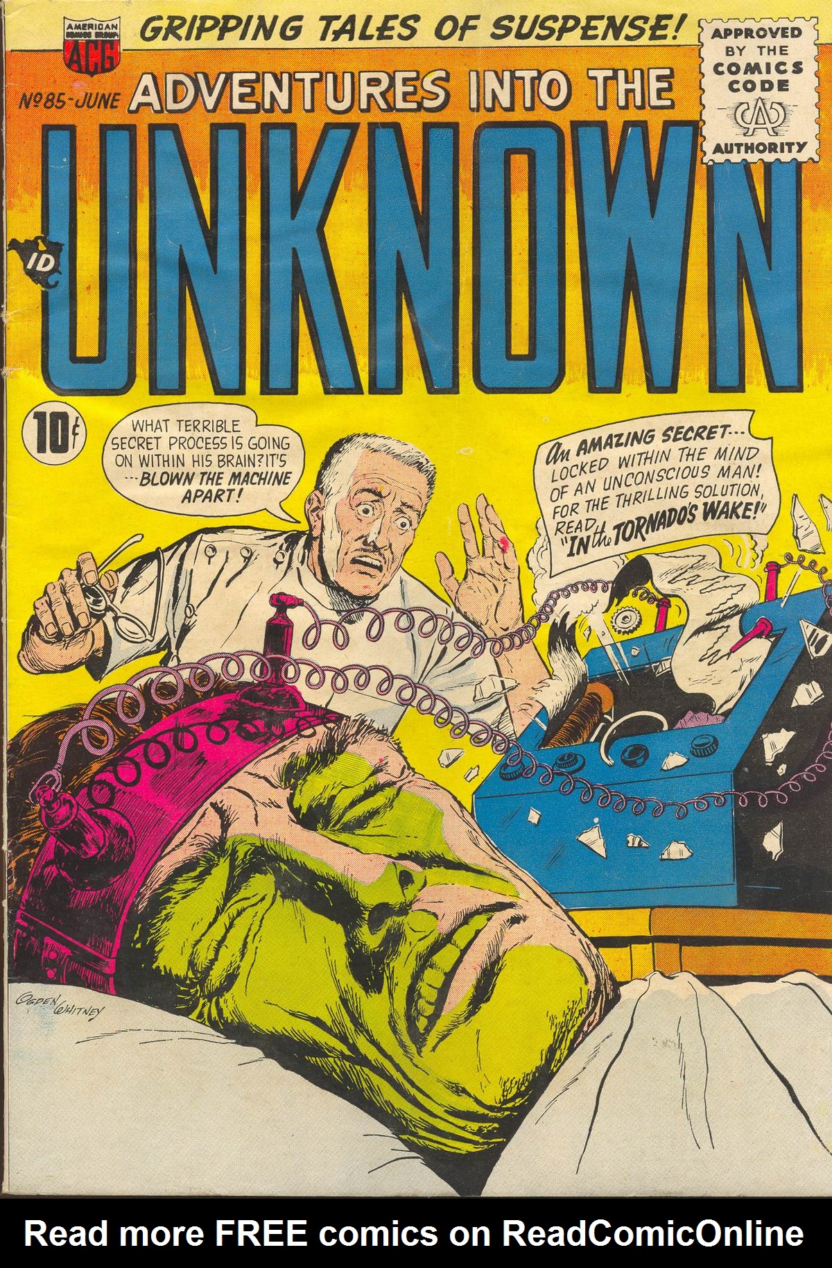 Read online Adventures Into The Unknown comic -  Issue #85 - 1
