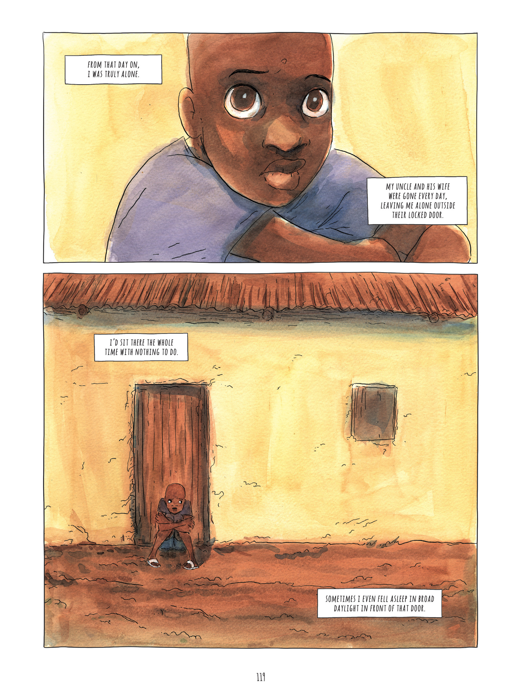 Read online Alice on the Run: One Child's Journey Through the Rwandan Civil War comic -  Issue # TPB - 118