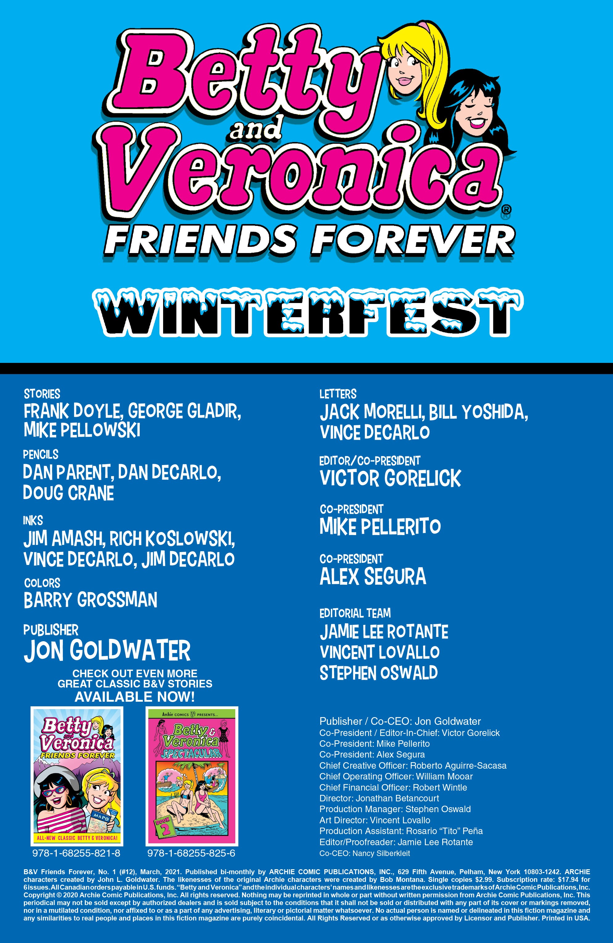 Read online Betty & Veronica Best Friends Forever: At Movies comic -  Issue #12 - 2
