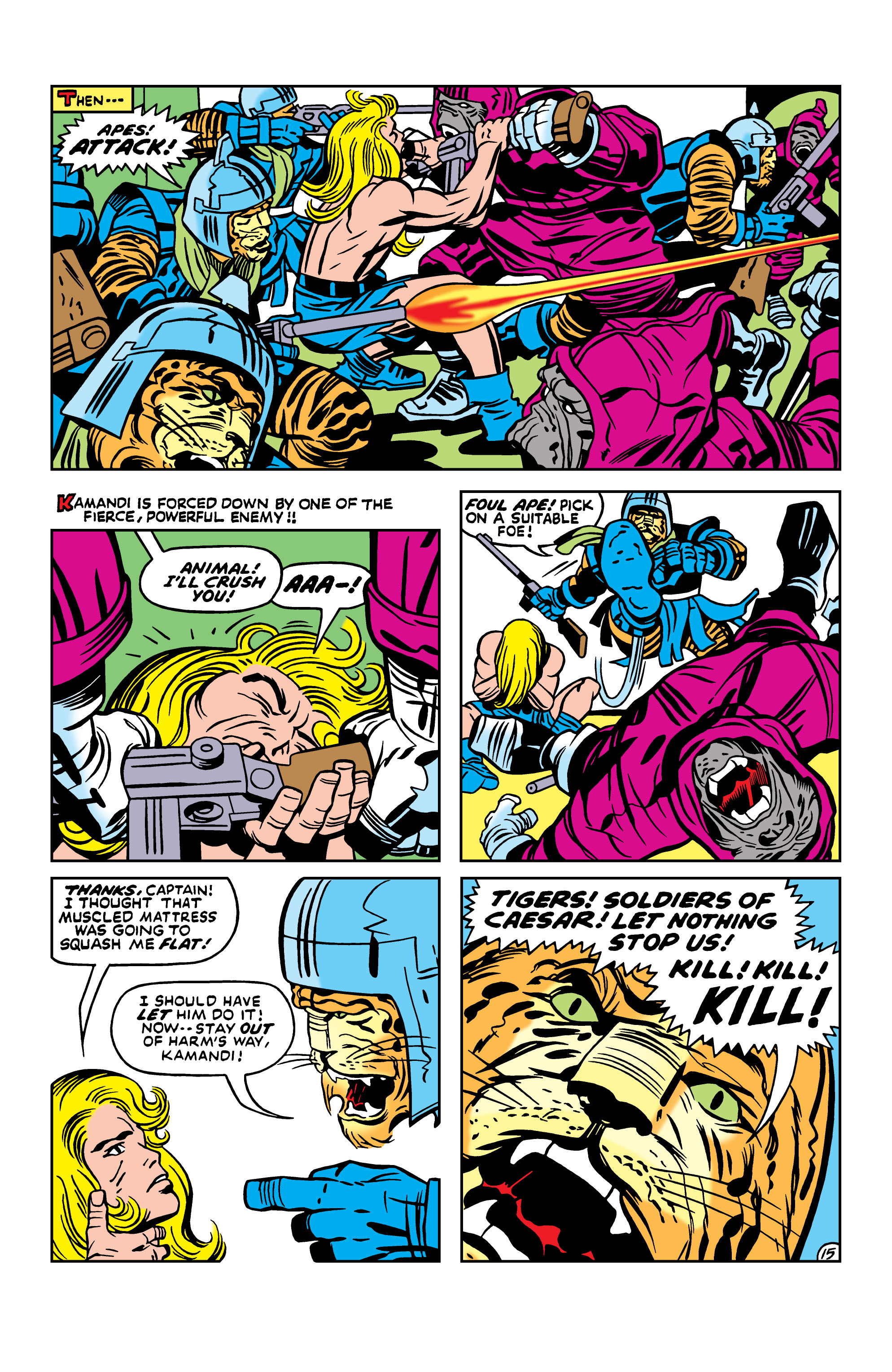 Read online Kamandi, The Last Boy On Earth comic -  Issue #15 - 15