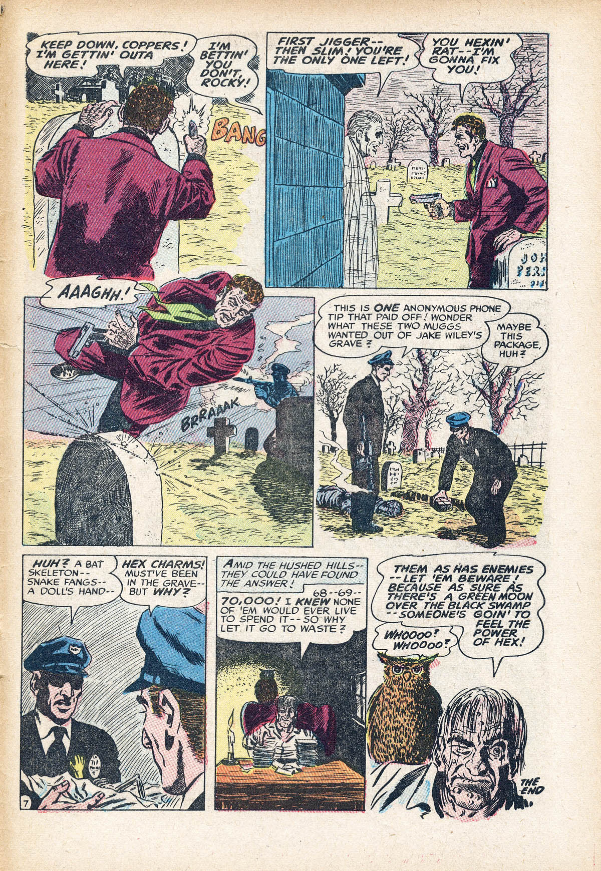 Read online Adventures Into The Unknown comic -  Issue #59 - 33