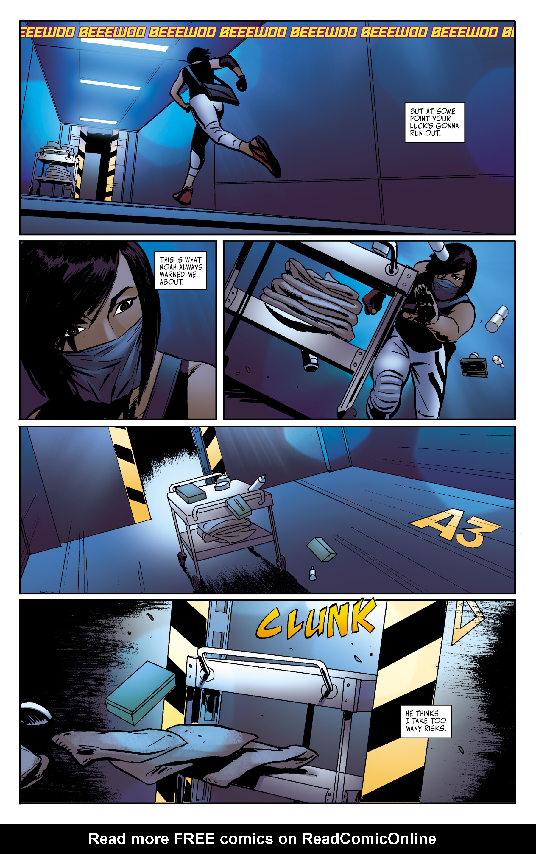 Read online Mirror's Edge: Exordium comic -  Issue #3 - 4