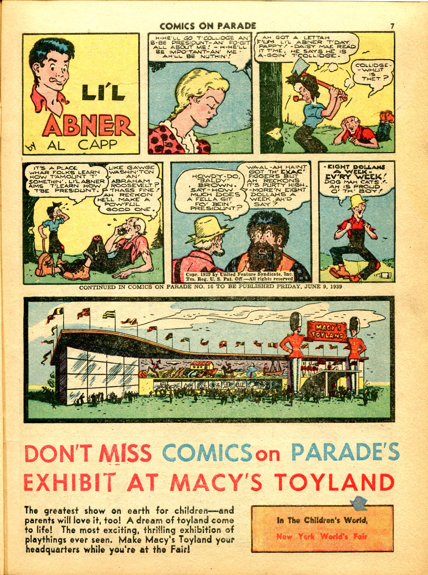 Read online Comics on Parade comic -  Issue #15 - 9