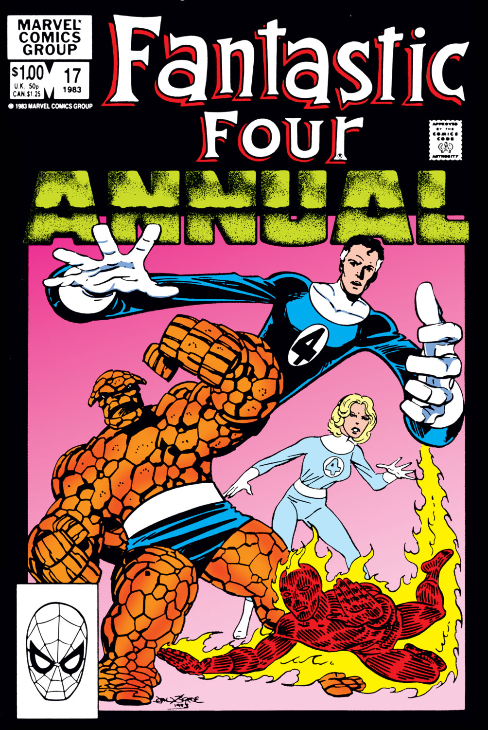Read online Fantastic Four (1961) comic -  Issue # _Annual 17 - 1