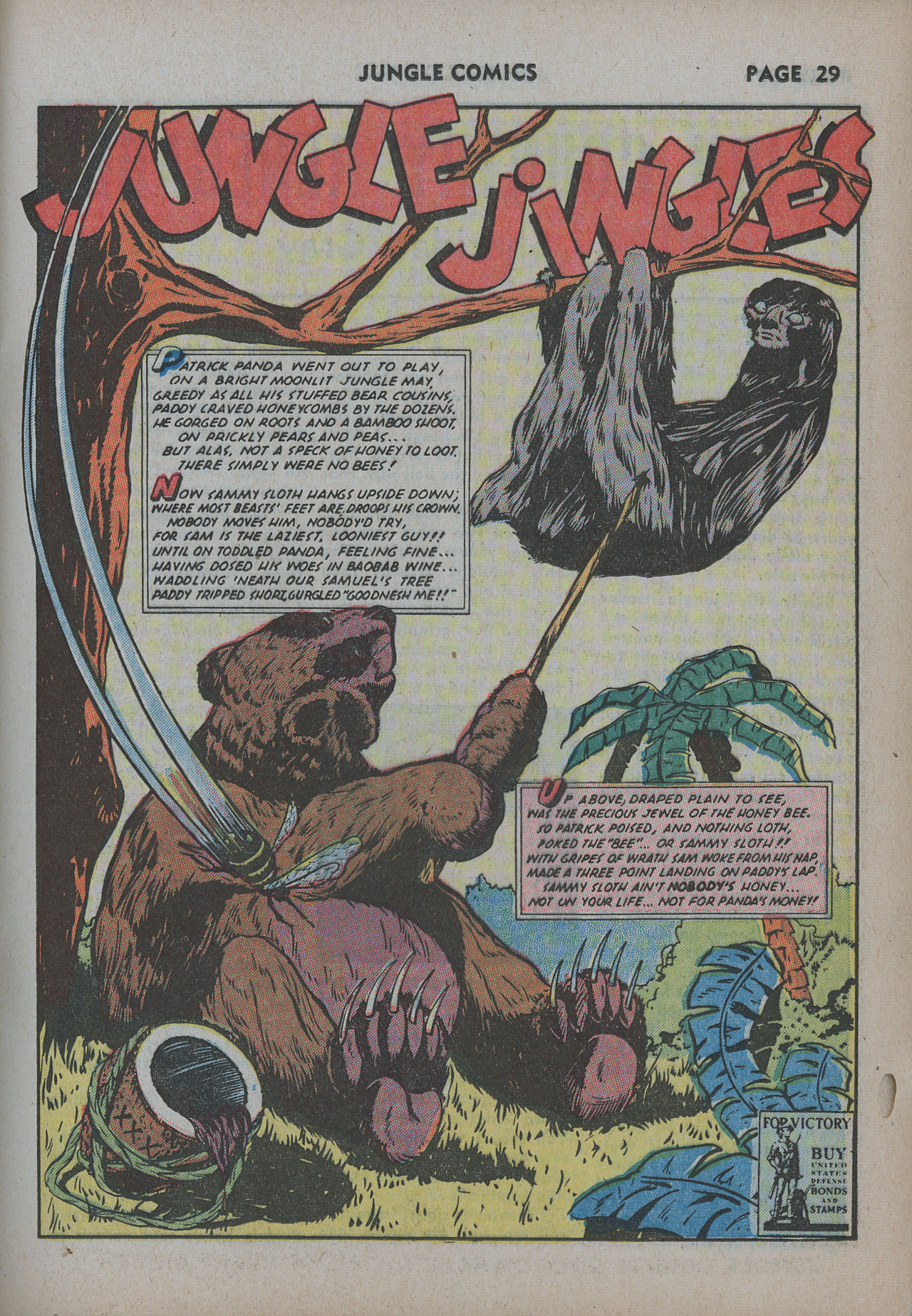 Read online Jungle Comics comic -  Issue #31 - 32