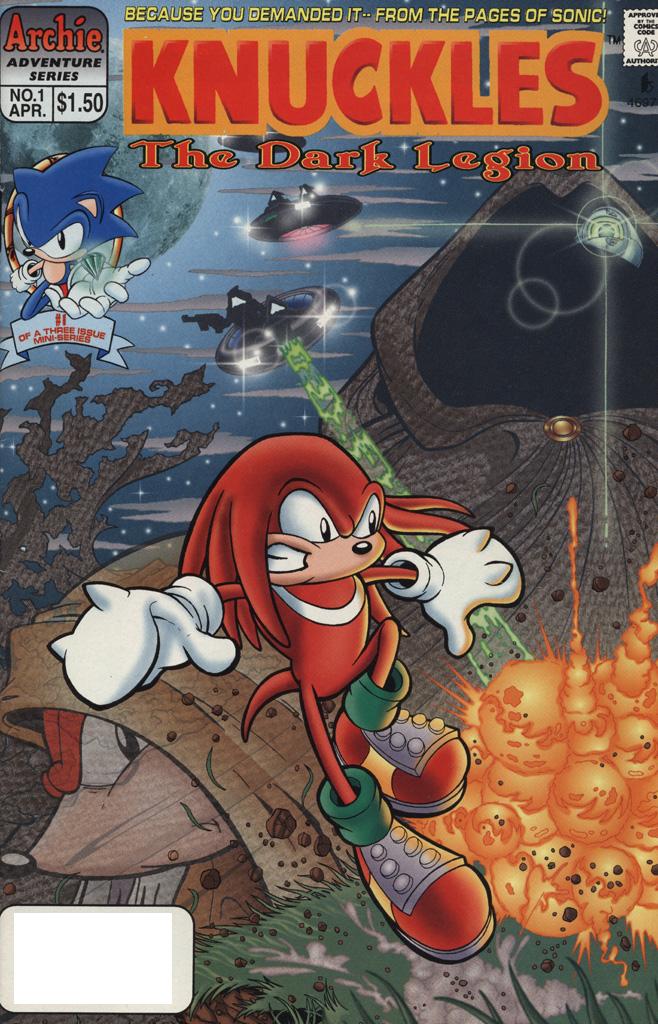 Read online Knuckles the Echidna comic -  Issue #1 - 1