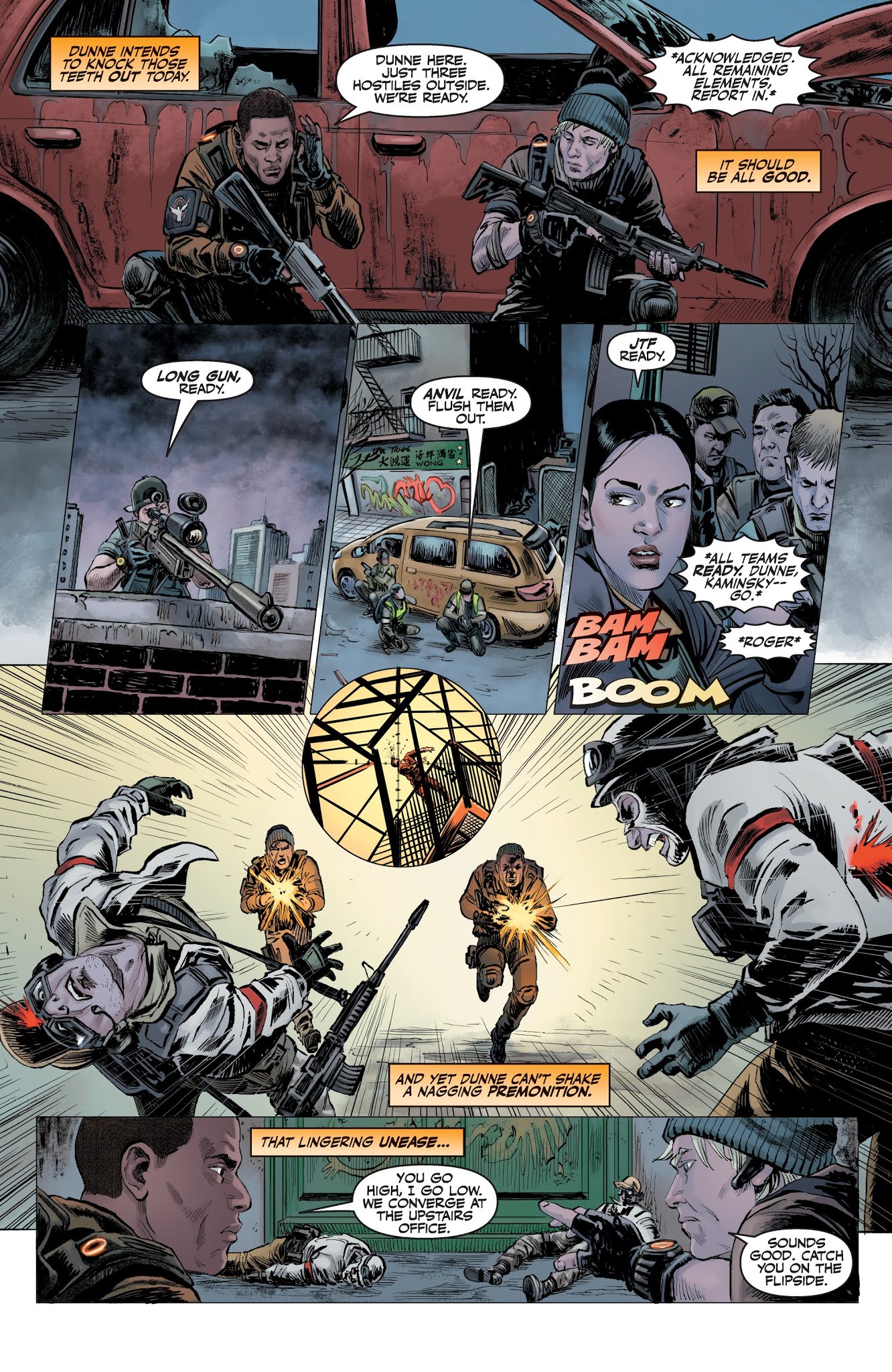 Read online Tom Clancy's The Division: Extremis Malis comic -  Issue #1 - 4