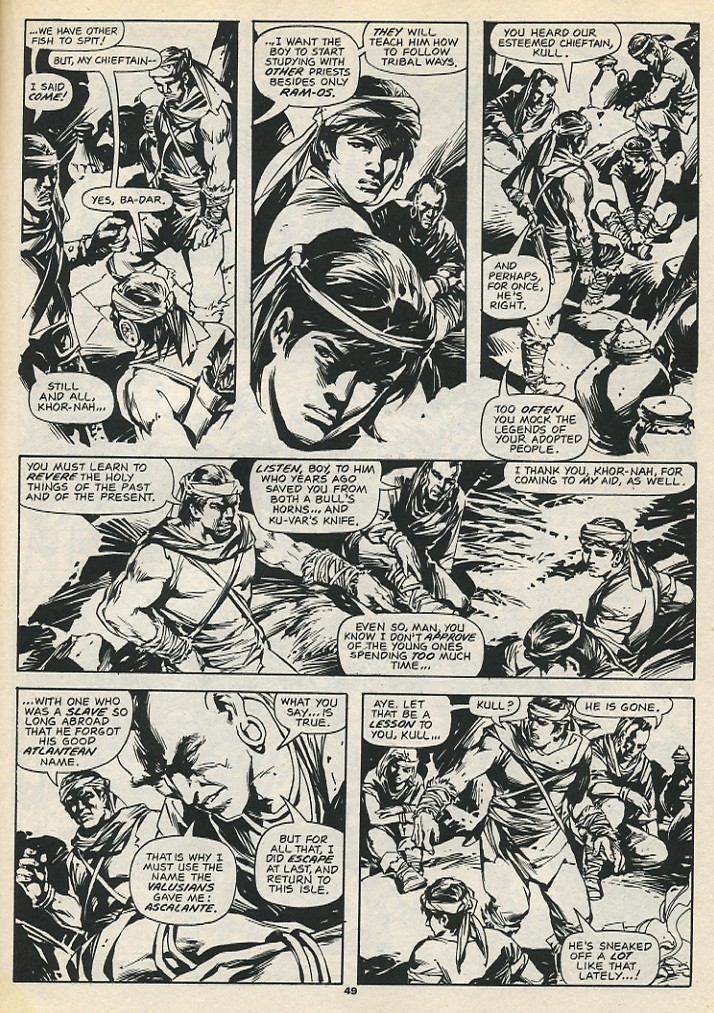 The Savage Sword Of Conan issue 192 - Page 51