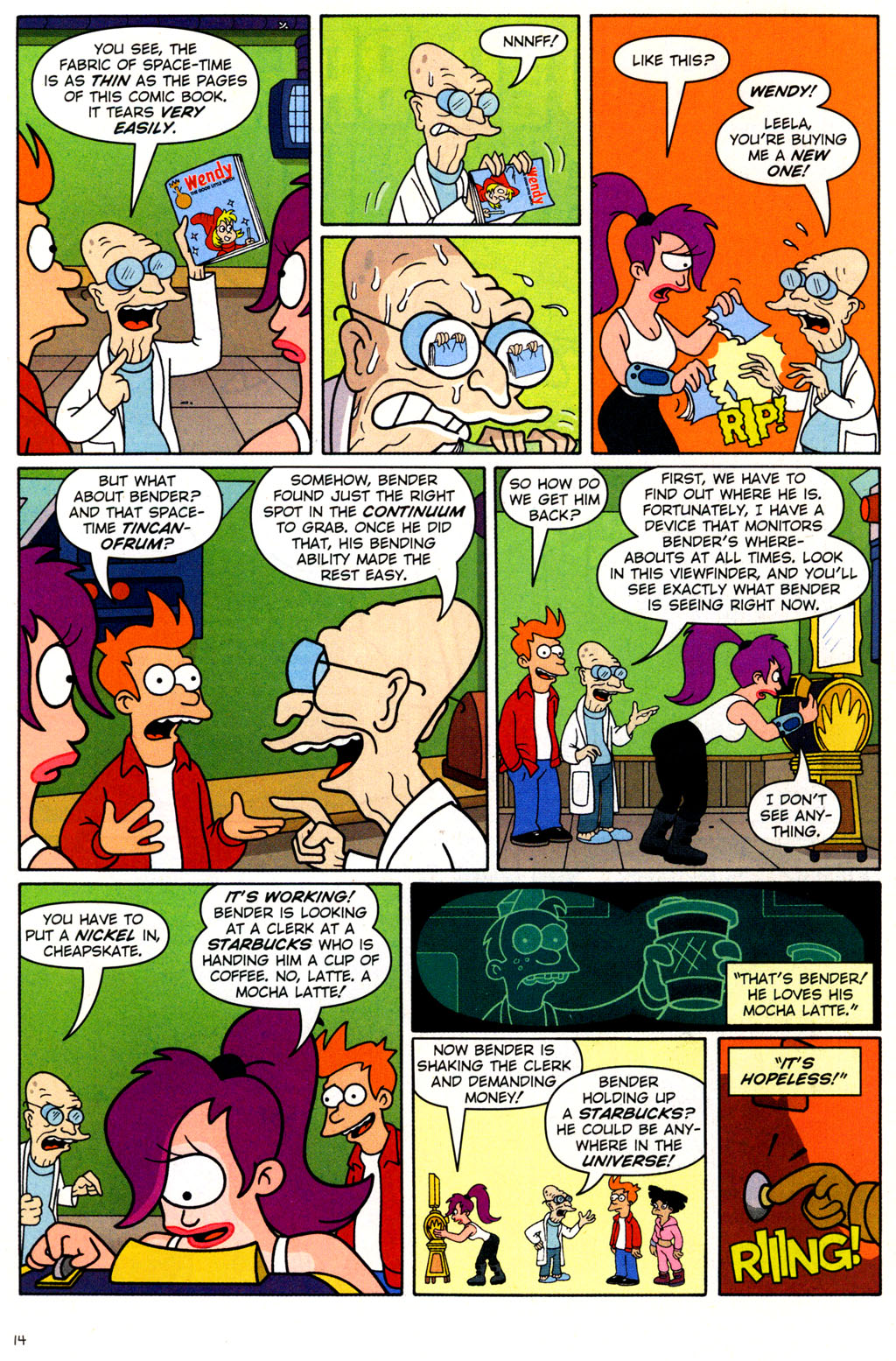 Read online Futurama Comics comic -  Issue #20 - 15