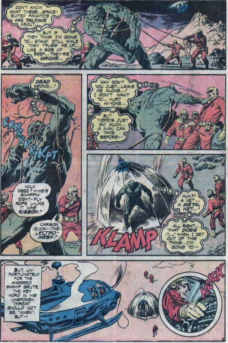 Read online Swamp Thing (1972) comic -  Issue #22 - 4