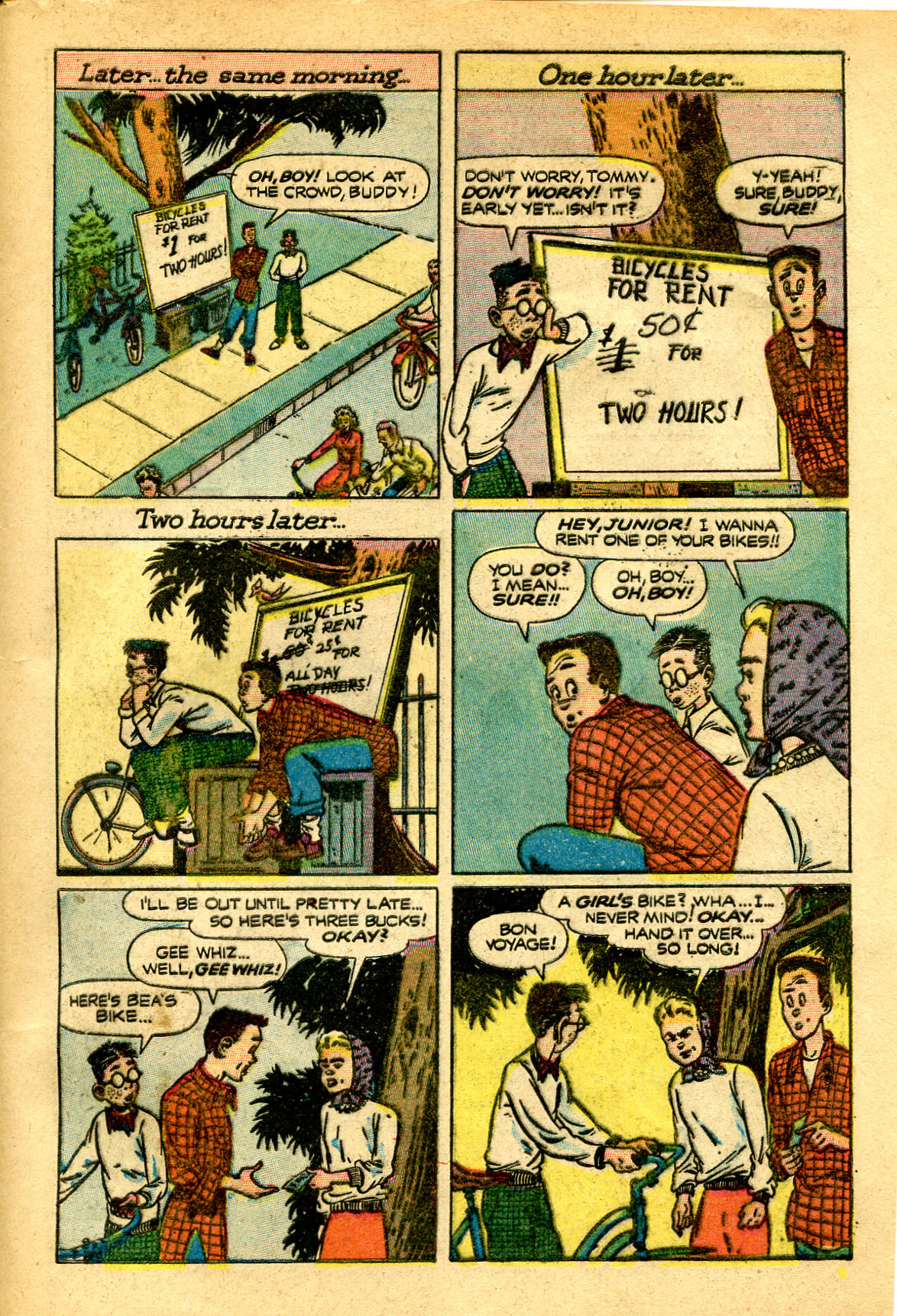 Read online Li'l Abner Comics comic -  Issue #61 - 46