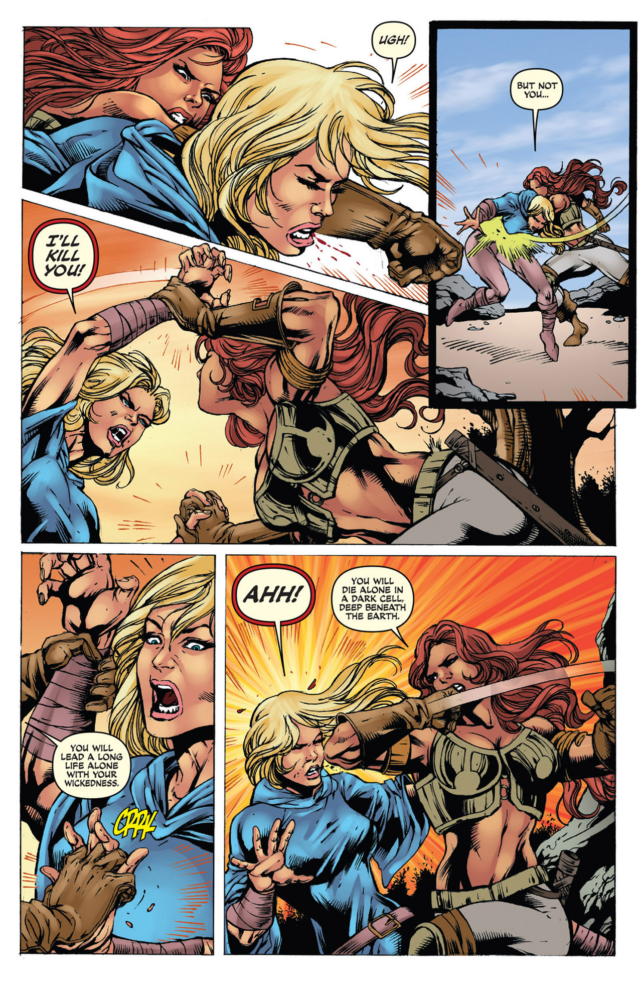 Read online Queen Sonja comic -  Issue #32 - 17