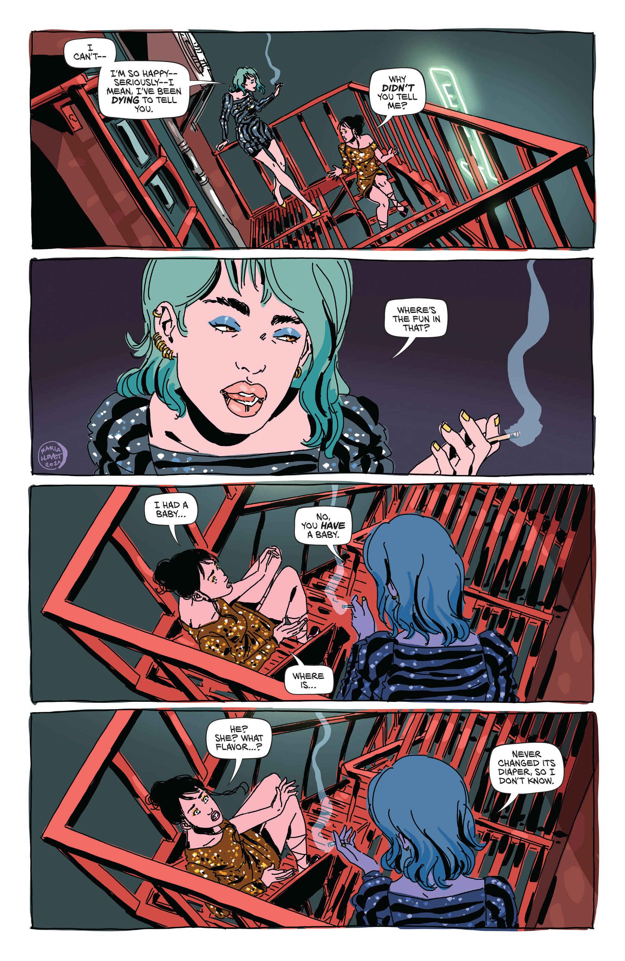 Read online Faithless III comic -  Issue #3 - 4