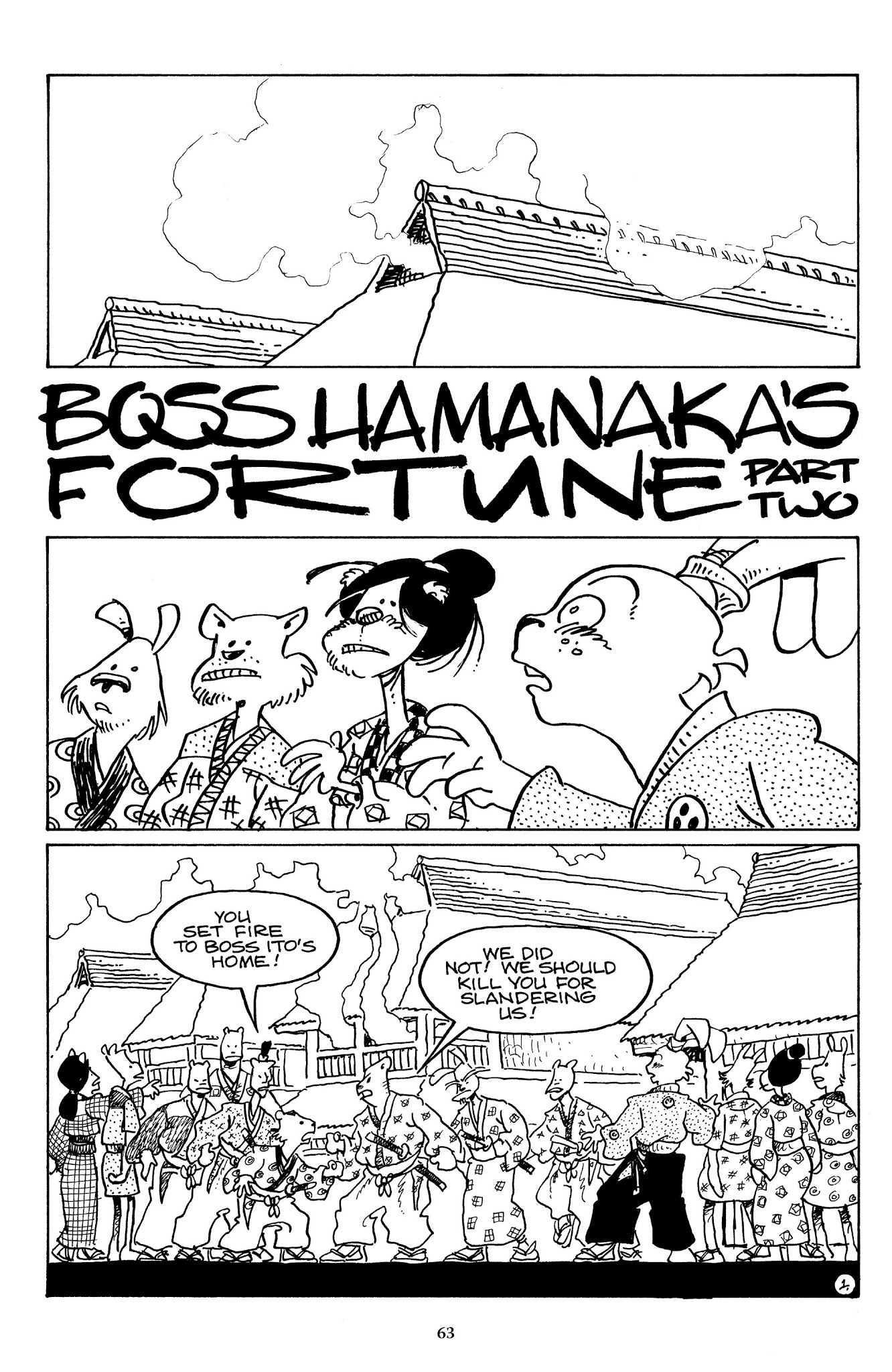 Read online The Usagi Yojimbo Saga comic -  Issue # TPB 6 - 62