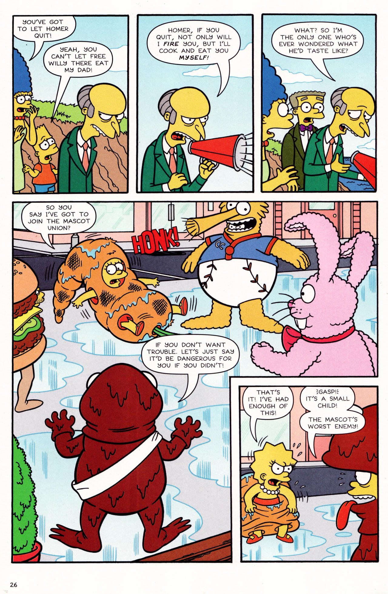Read online Simpsons Comics comic -  Issue #134 - 21