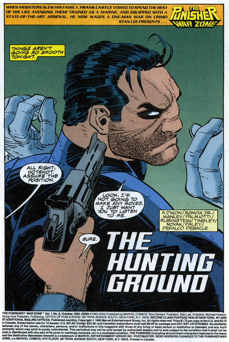 Read online The Punisher War Zone comic -  Issue #8 - 2