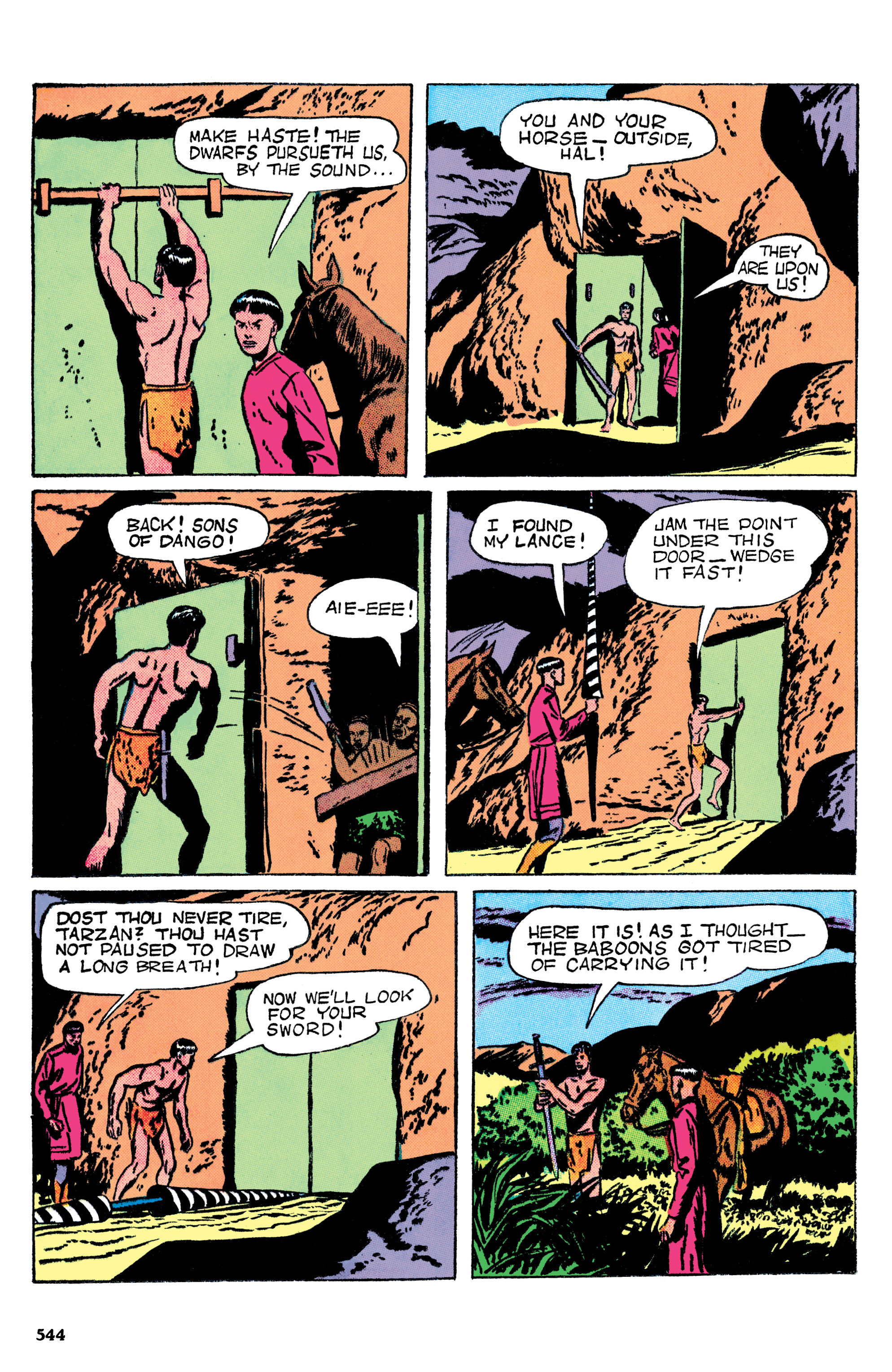Read online Edgar Rice Burroughs Tarzan: The Jesse Marsh Years Omnibus comic -  Issue # TPB (Part 6) - 46