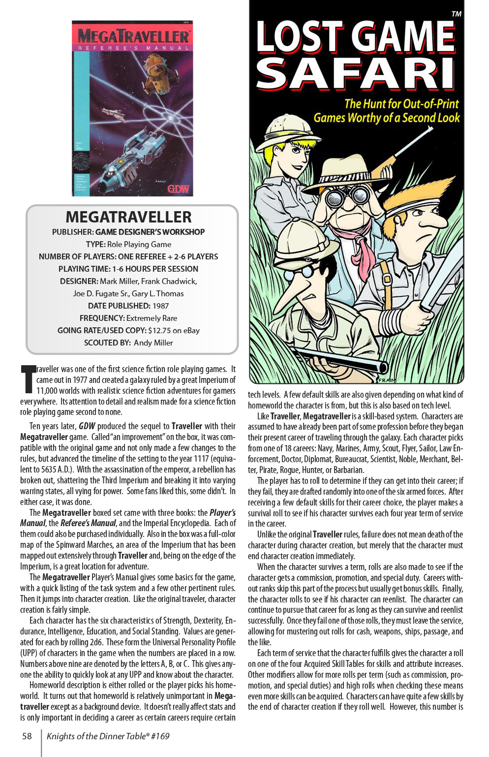 Read online Knights of the Dinner Table comic -  Issue #169 - 60