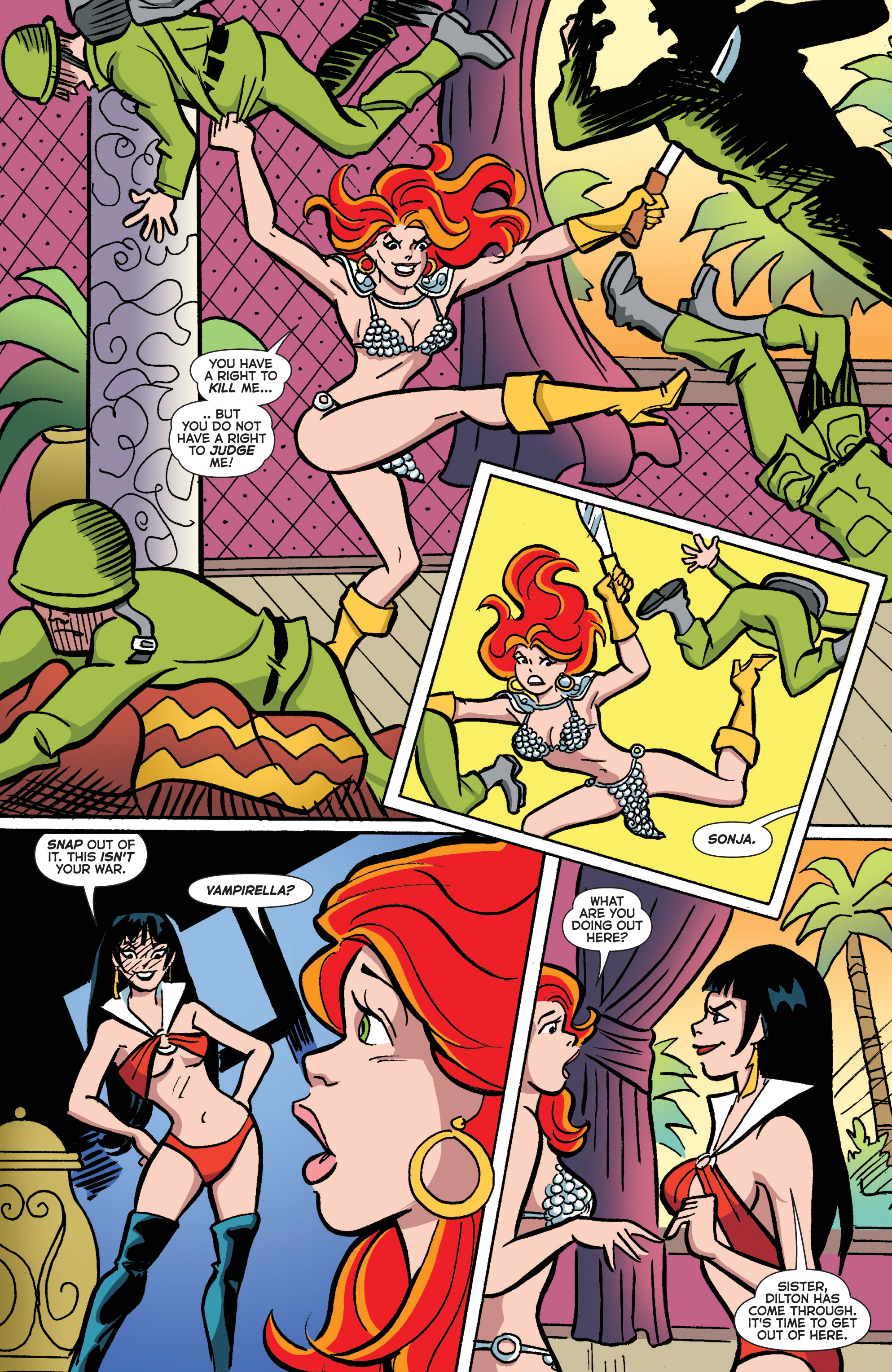 Read online Red Sonja and Vampirella Meet Betty and Veronica comic -  Issue #9 - 23