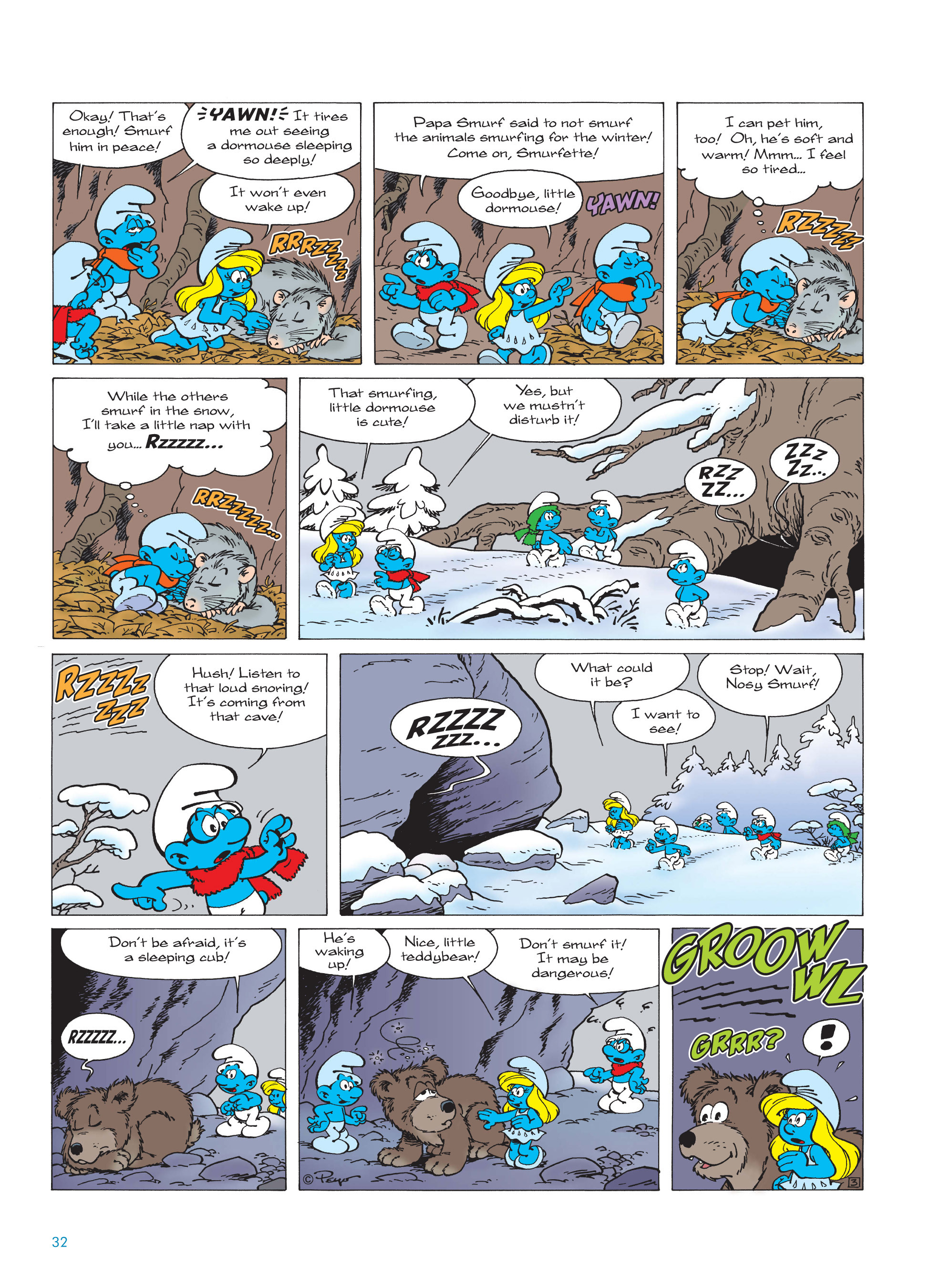 Read online The Smurfs Christmas comic -  Issue # Full - 32