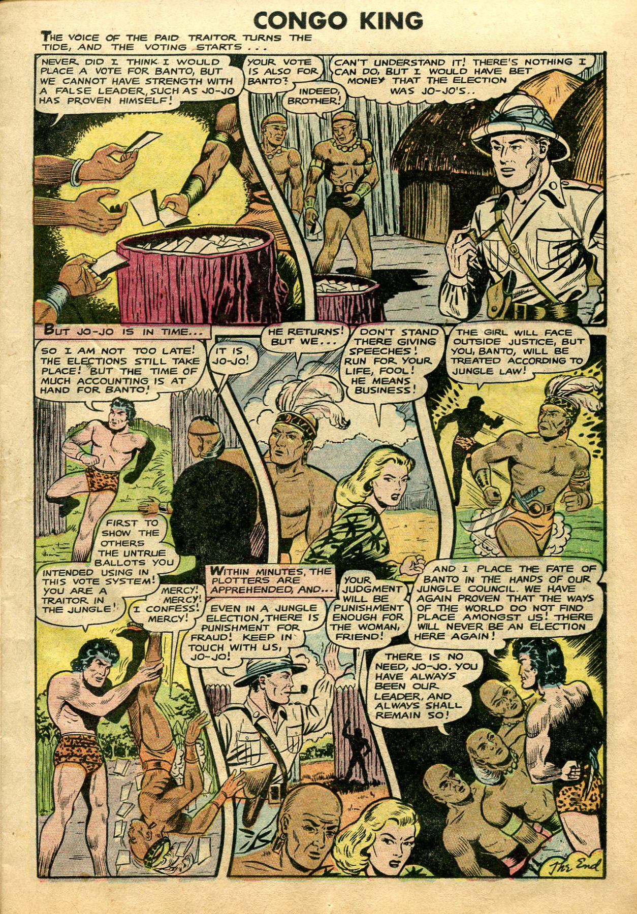 Read online Jungle Jo (1950) comic -  Issue # Full - 11