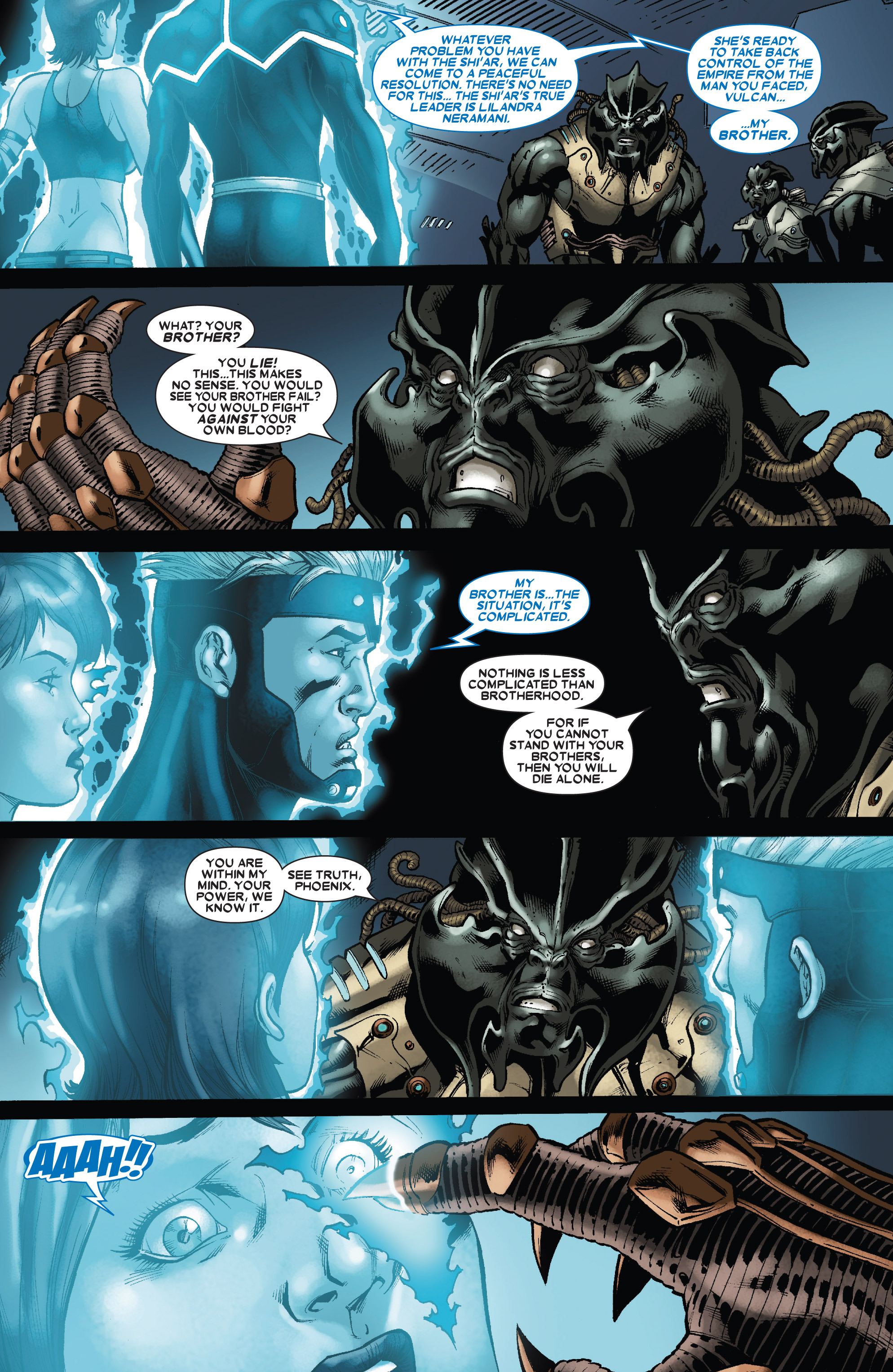 Read online X-Men: Emperor Vulcan comic -  Issue #2 - 13
