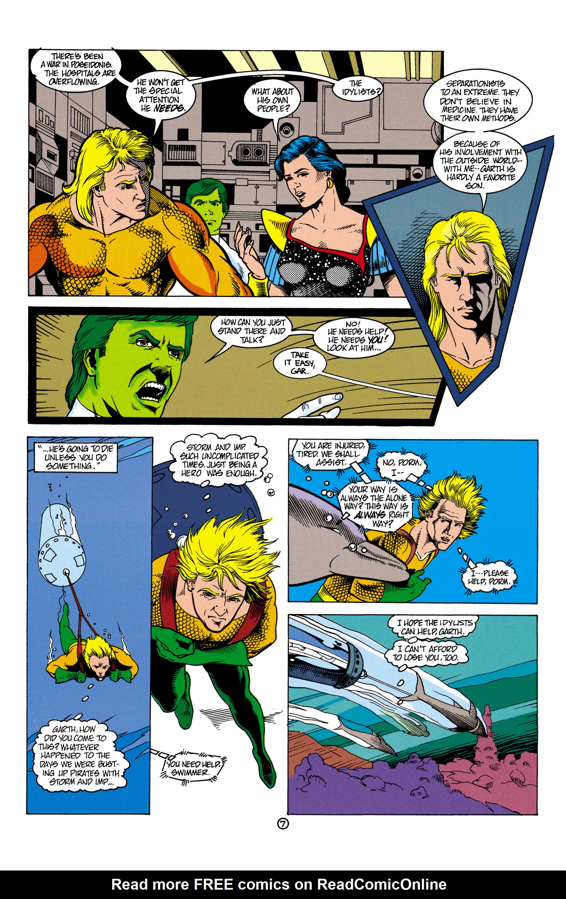 Read online Aquaman (1991) comic -  Issue #5 - 8