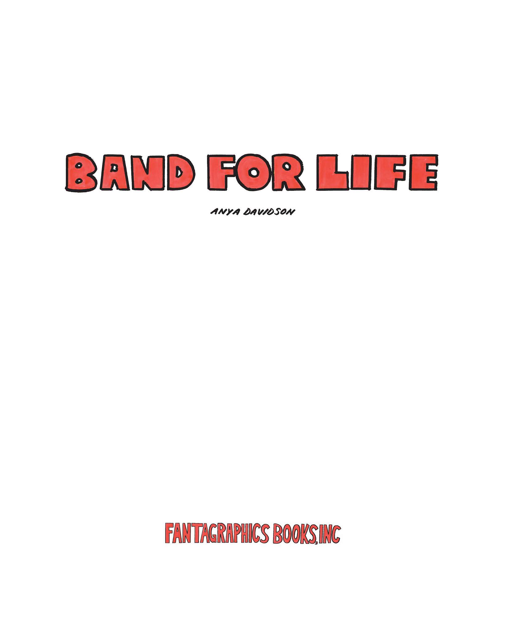 Read online Band for Life comic -  Issue # TPB (Part 1) - 2