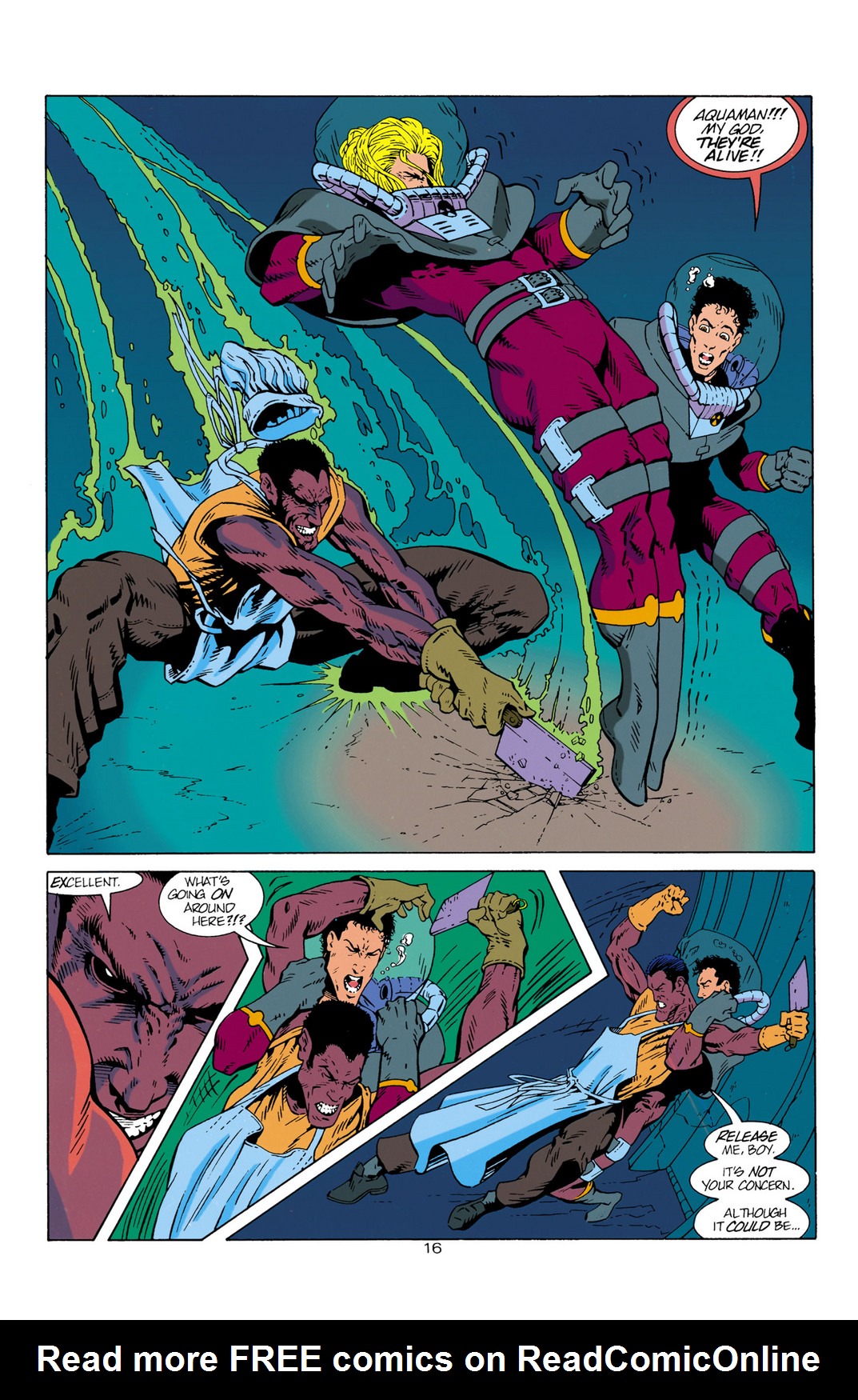 Read online Aquaman (1994) comic -  Issue #1 - 17