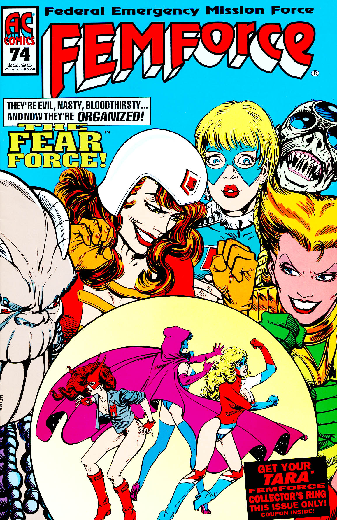 Read online Femforce comic -  Issue #74 - 2