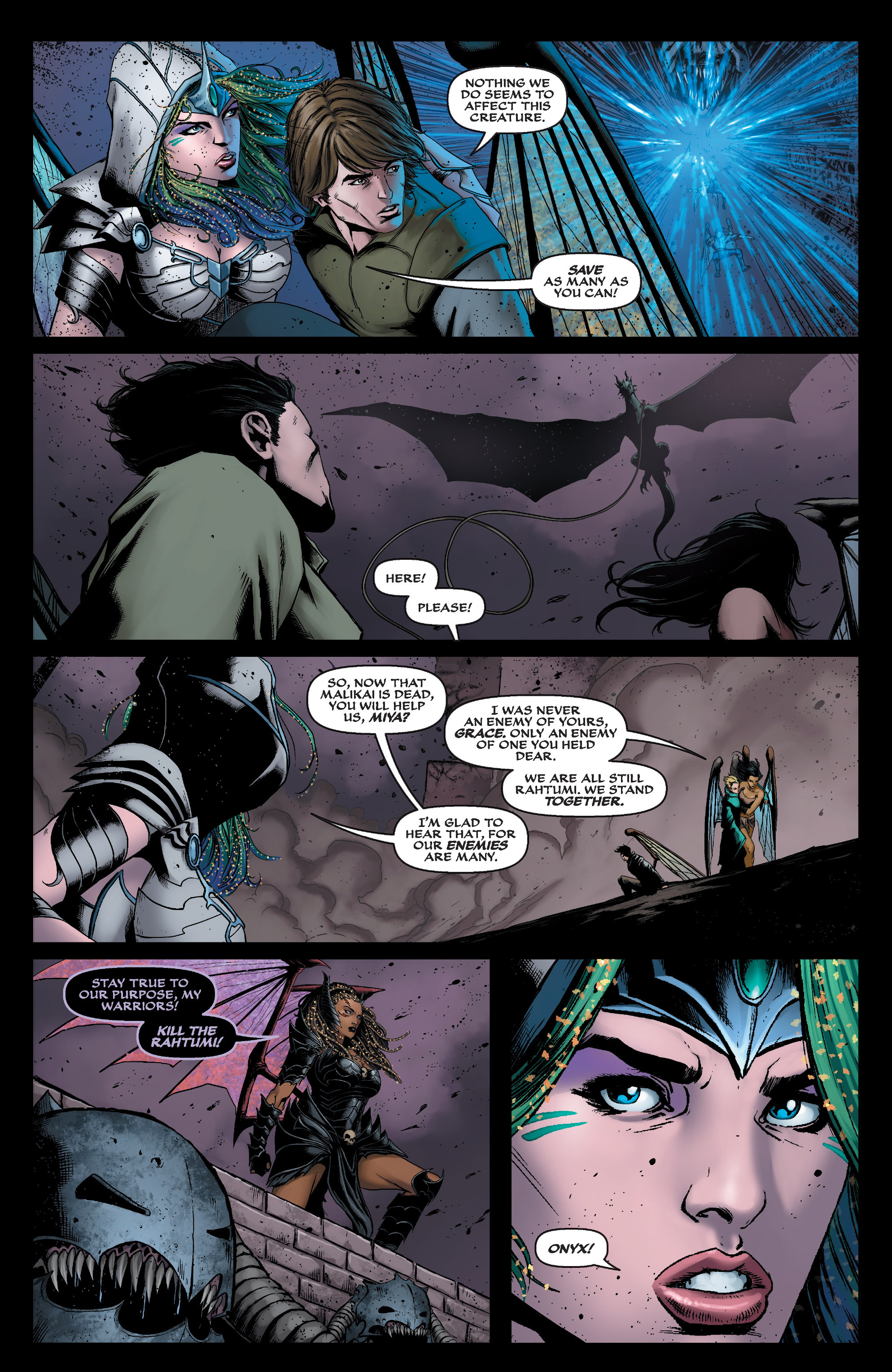 Read online Michael Turner's Soulfire (2011) comic -  Issue #8 - 7