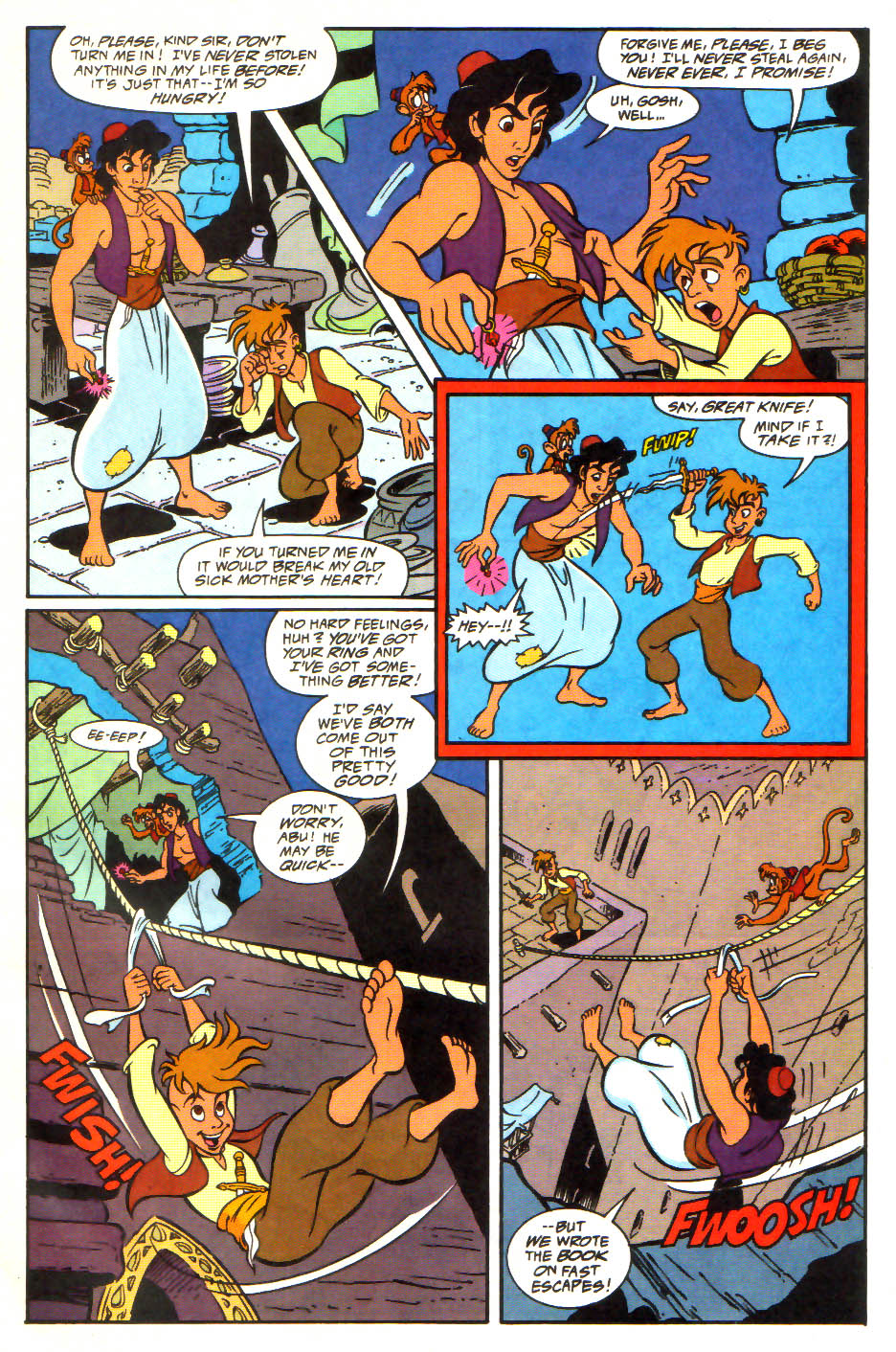 Read online Disney's Aladdin comic -  Issue #4 - 4