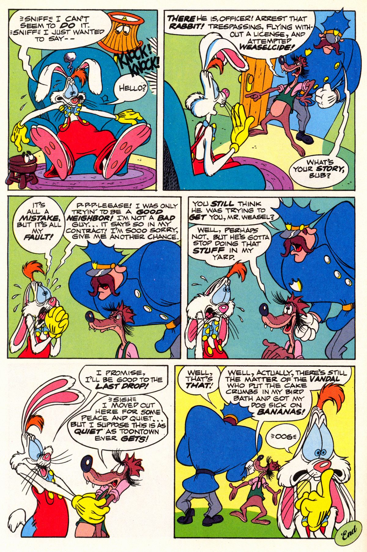 Read online Roger Rabbit comic -  Issue #1 - 34