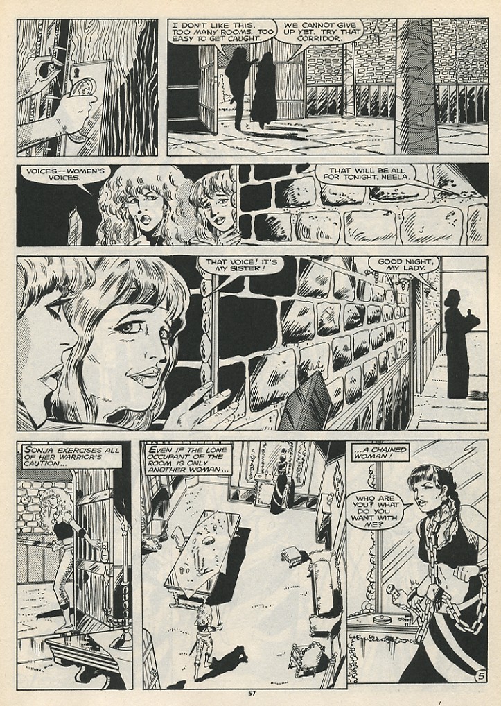 The Savage Sword Of Conan issue 178 - Page 59