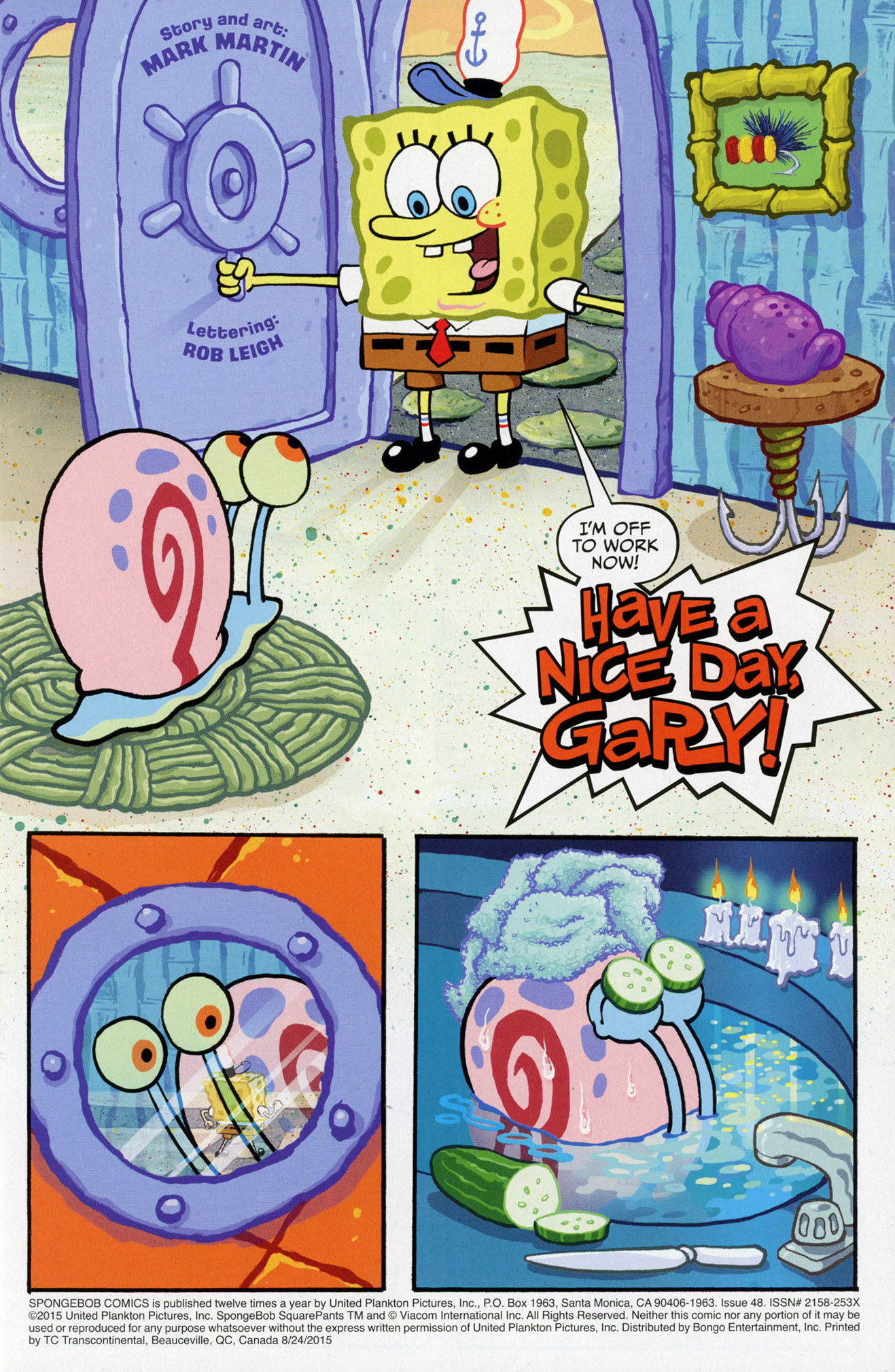 Read online SpongeBob Comics comic -  Issue #48 - 3
