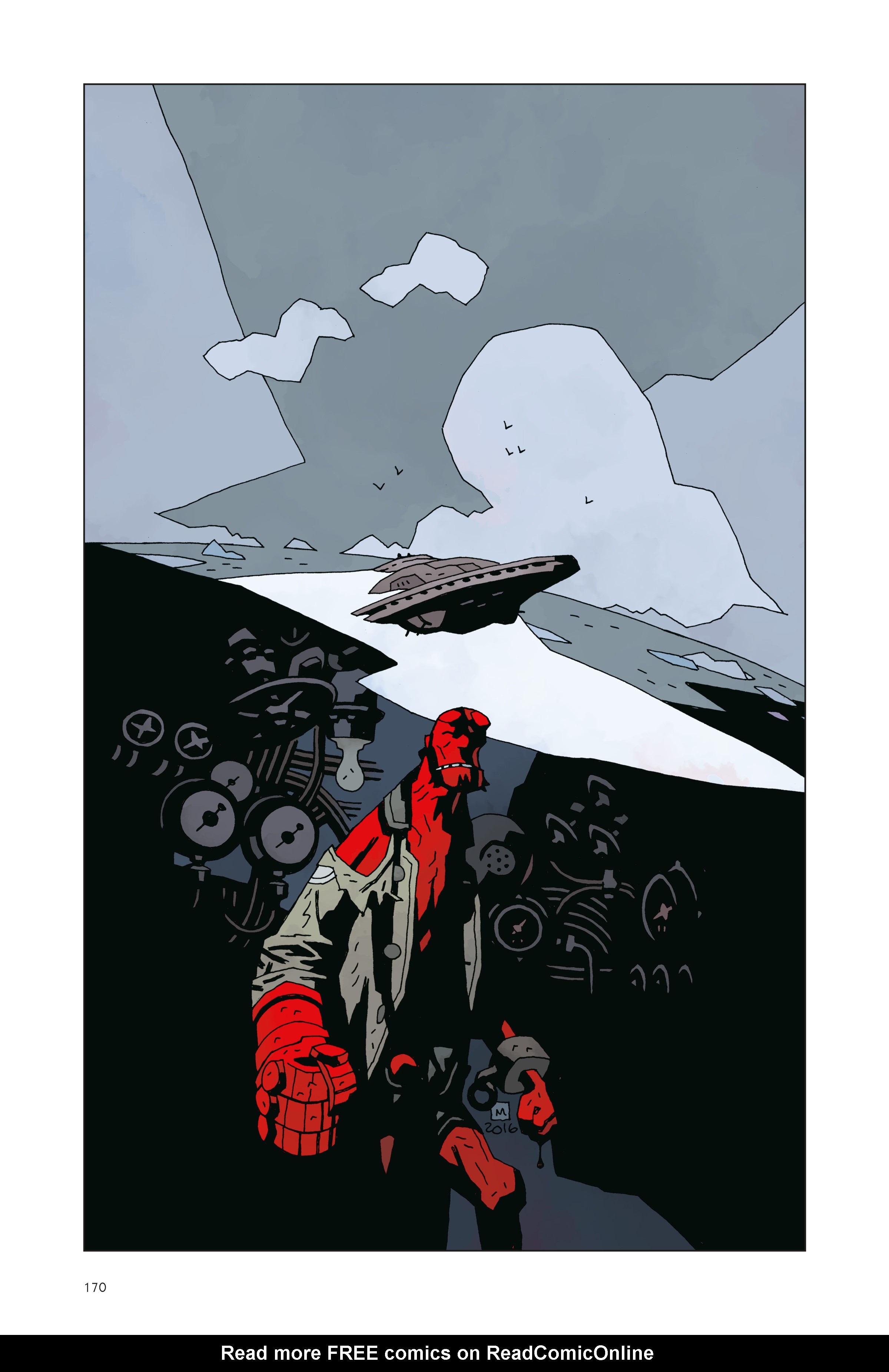 Read online Hellboy: 25 Years of Covers comic -  Issue # TPB (Part 2) - 72