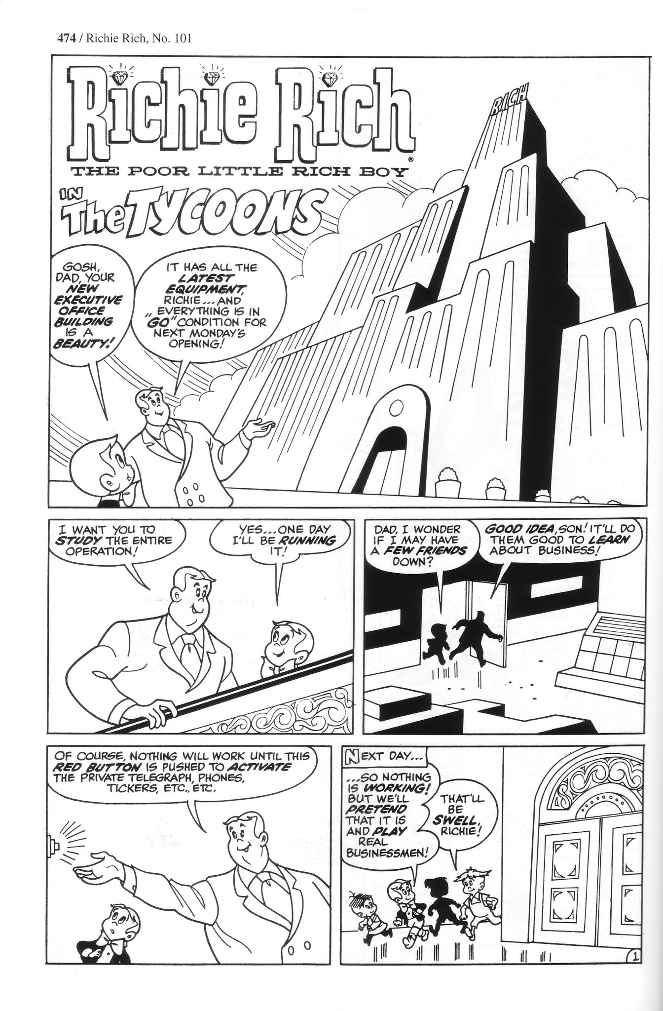 Read online Harvey Comics Classics comic -  Issue # TPB 2 (Part 5) - 75
