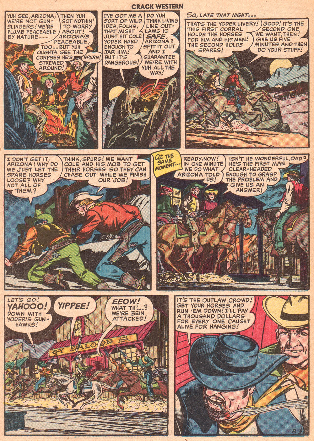 Read online Crack Western comic -  Issue #72 - 10
