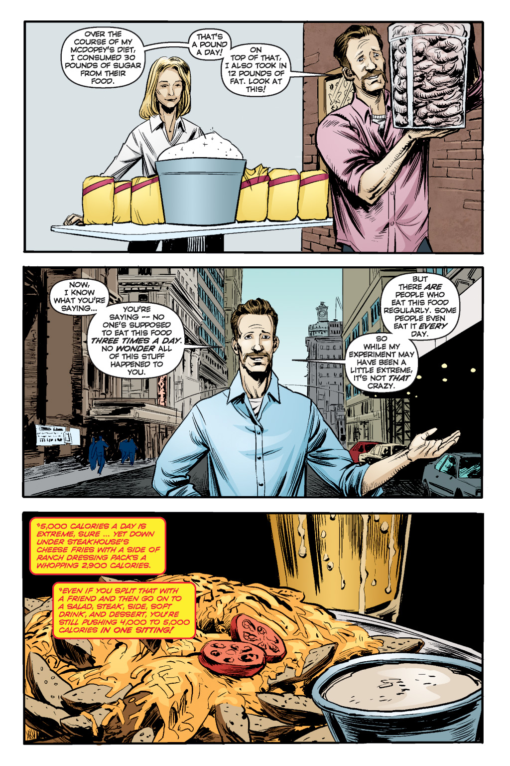 Read online Supersized: Strange Tales from a Fast-Food Culture comic -  Issue # TPB - 76