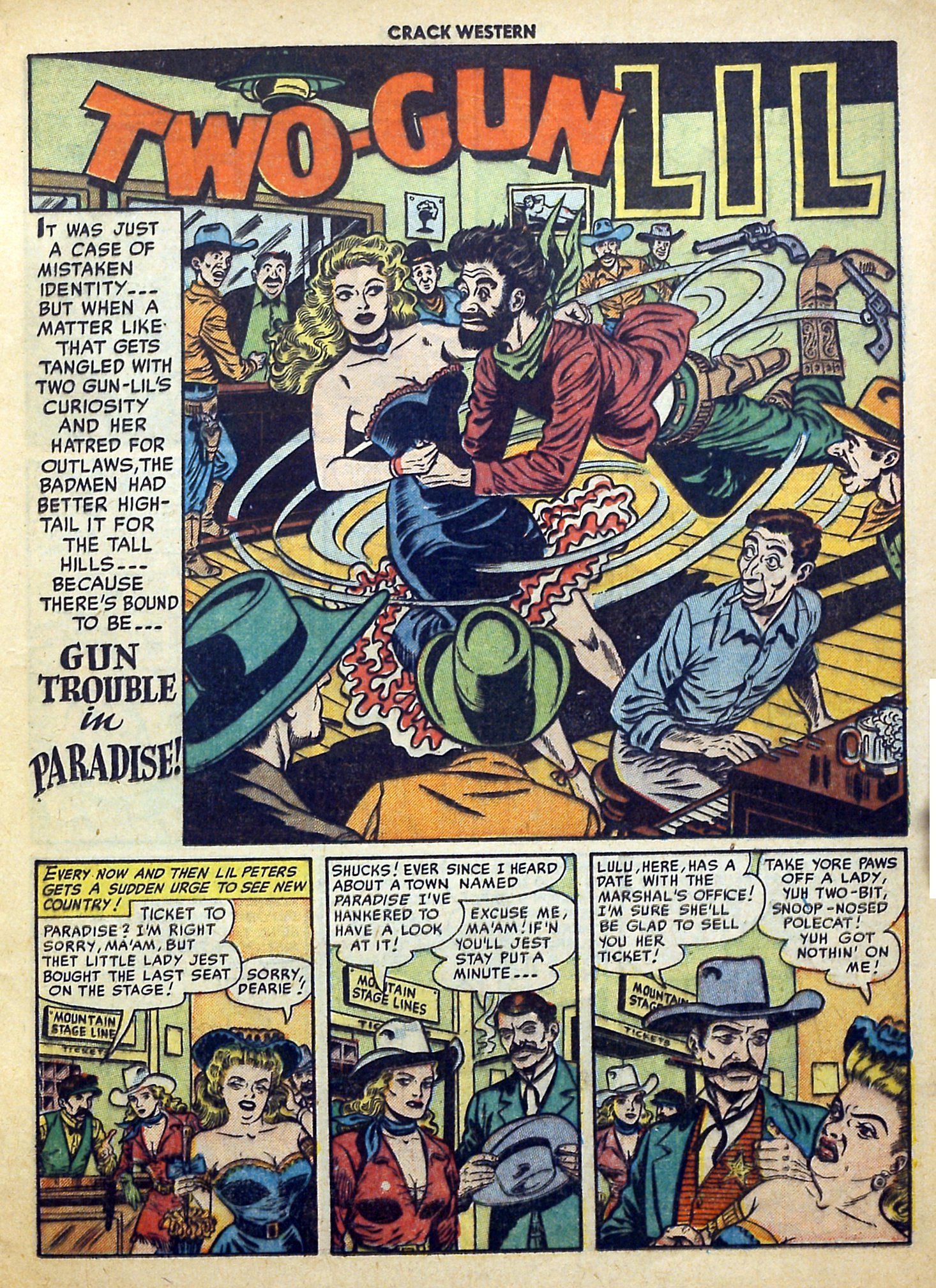 Read online Crack Western comic -  Issue #74 - 13