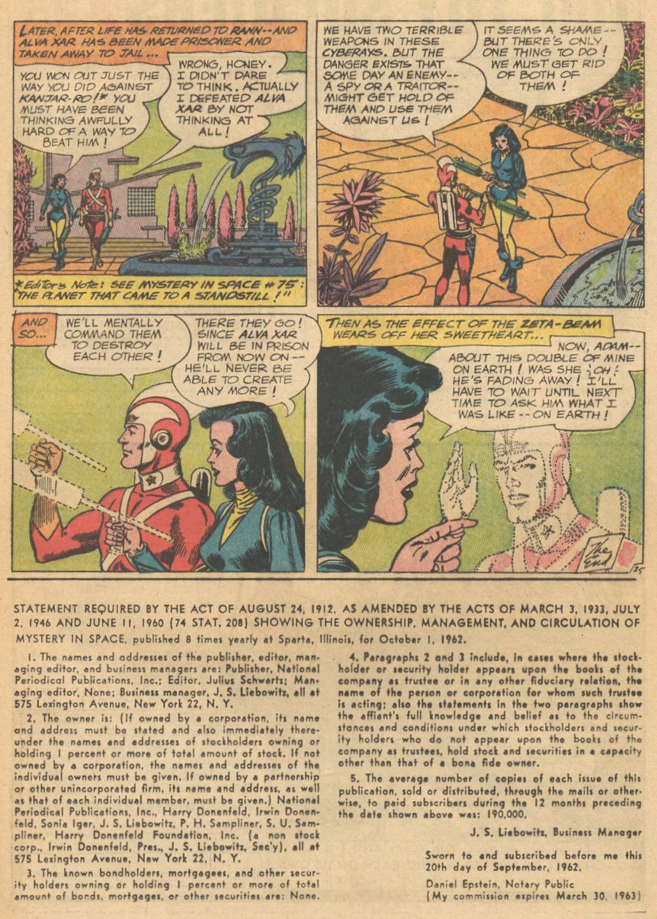 Read online Mystery in Space (1951) comic -  Issue #81 - 33