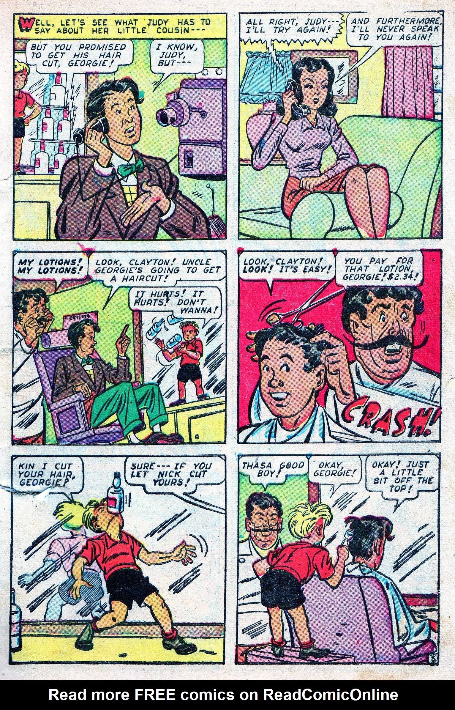 Read online Georgie Comics (1945) comic -  Issue #5 - 7