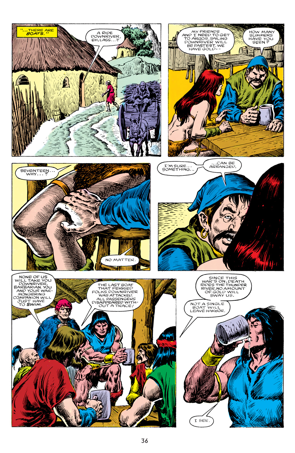 Read online The Chronicles of Conan comic -  Issue # TPB 23 (Part 1) - 37