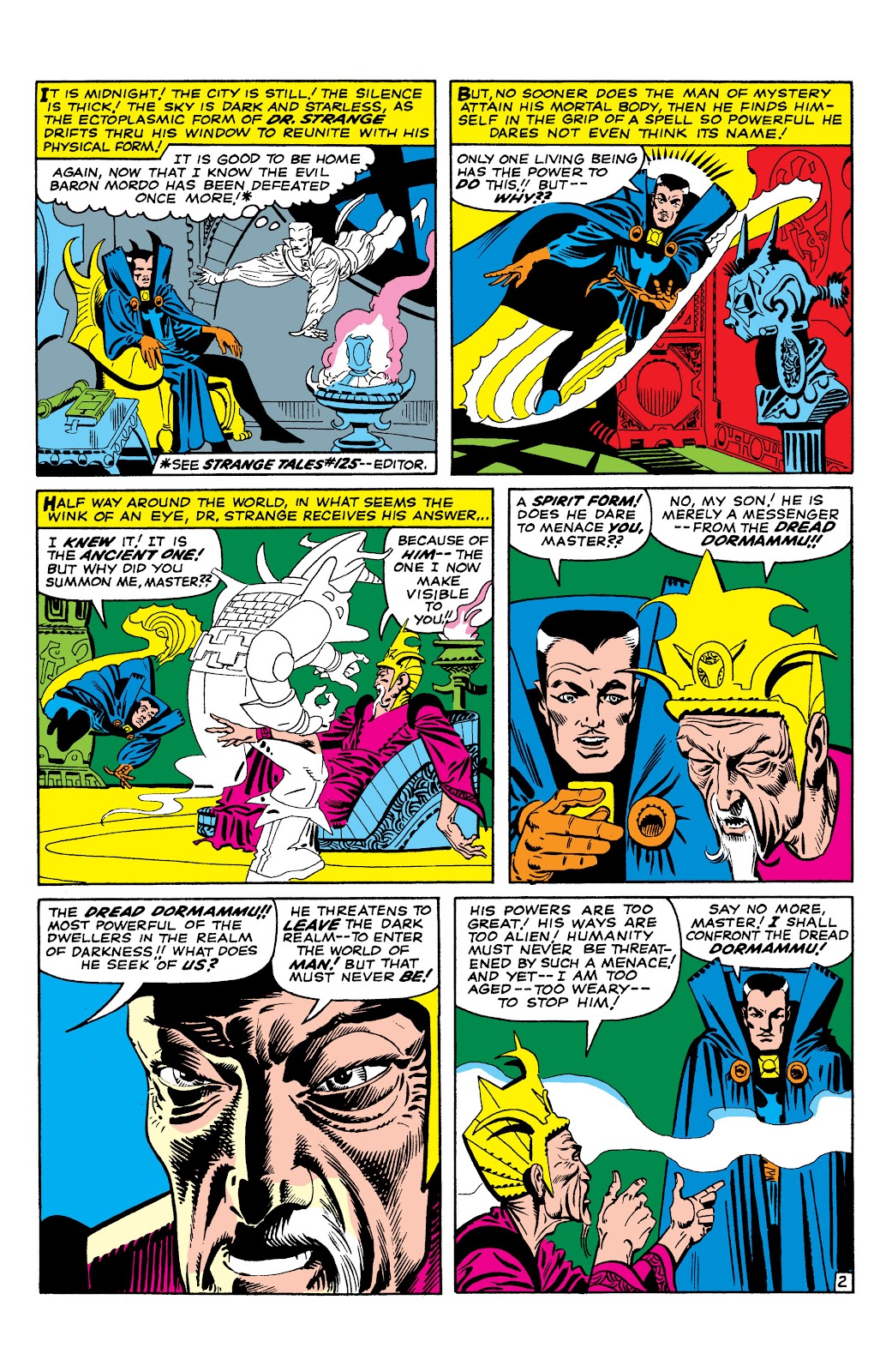 Marvel Masterworks: Doctor Strange issue TPB 1 - Page 132
