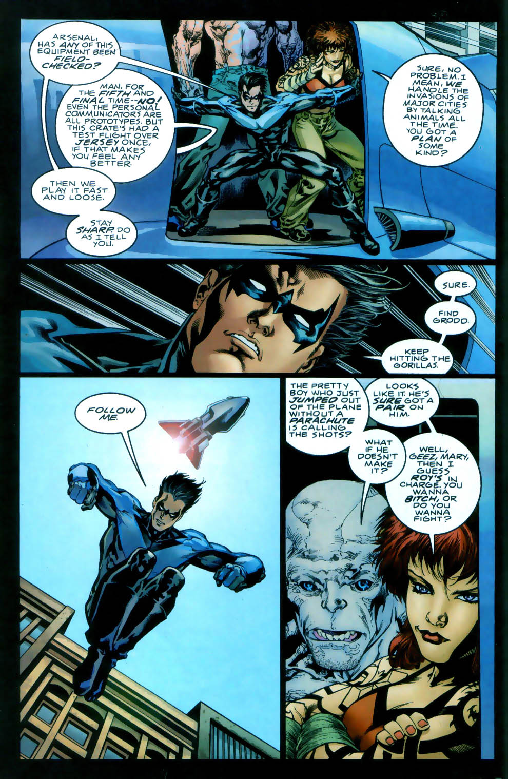 Read online Outsiders (2003) comic -  Issue #2 - 7