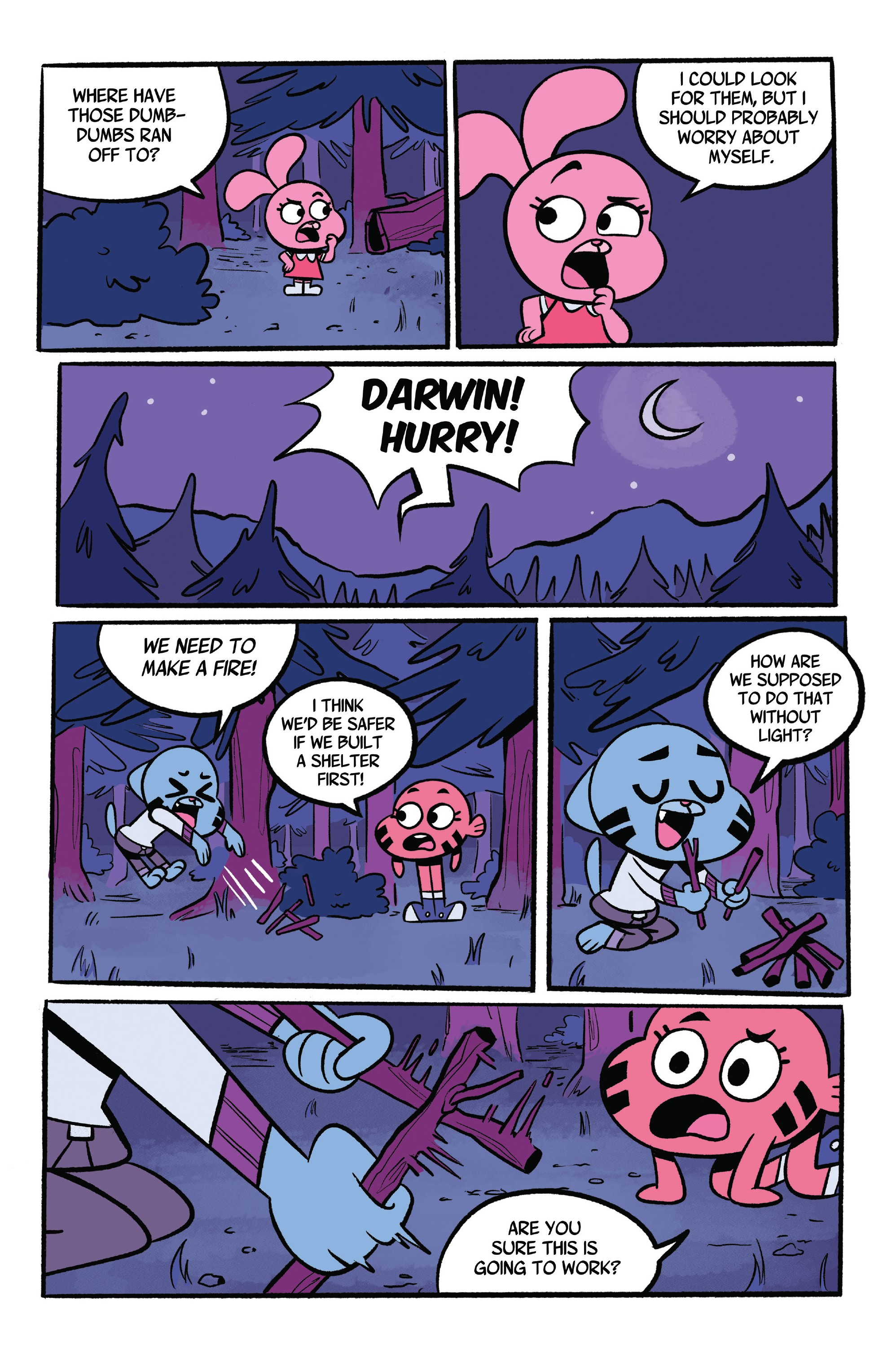 Read online The Amazing World of Gumball: Spring Break Smash comic -  Issue # Full - 6