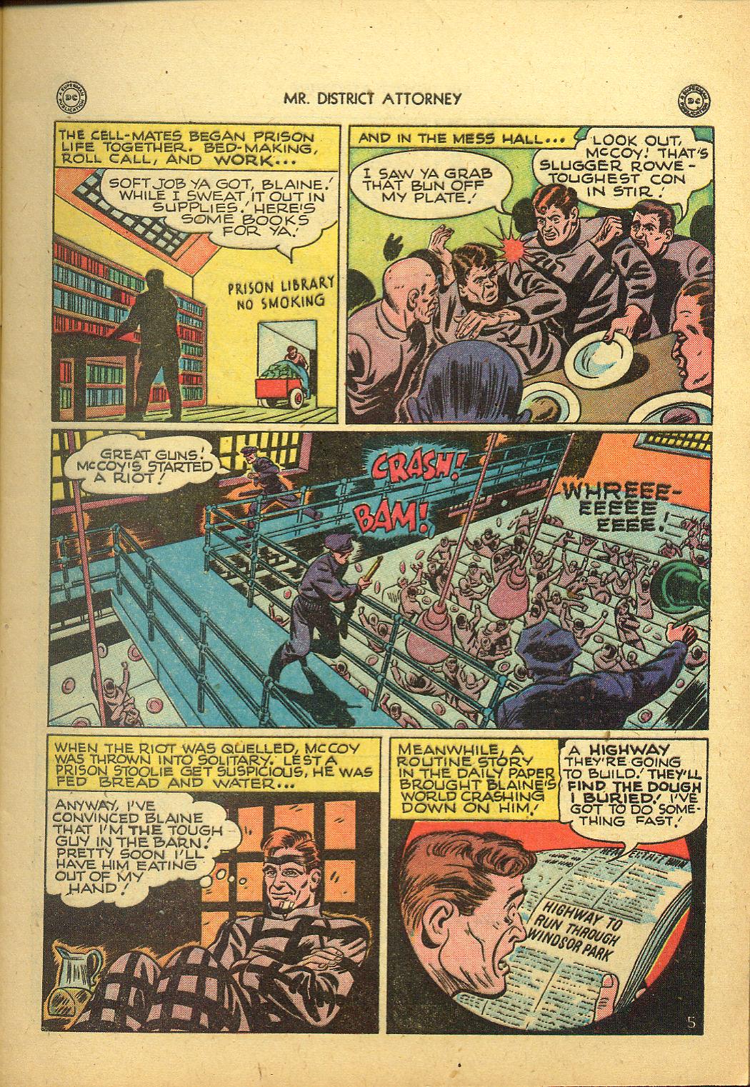 Read online Mr. District Attorney comic -  Issue #2 - 7