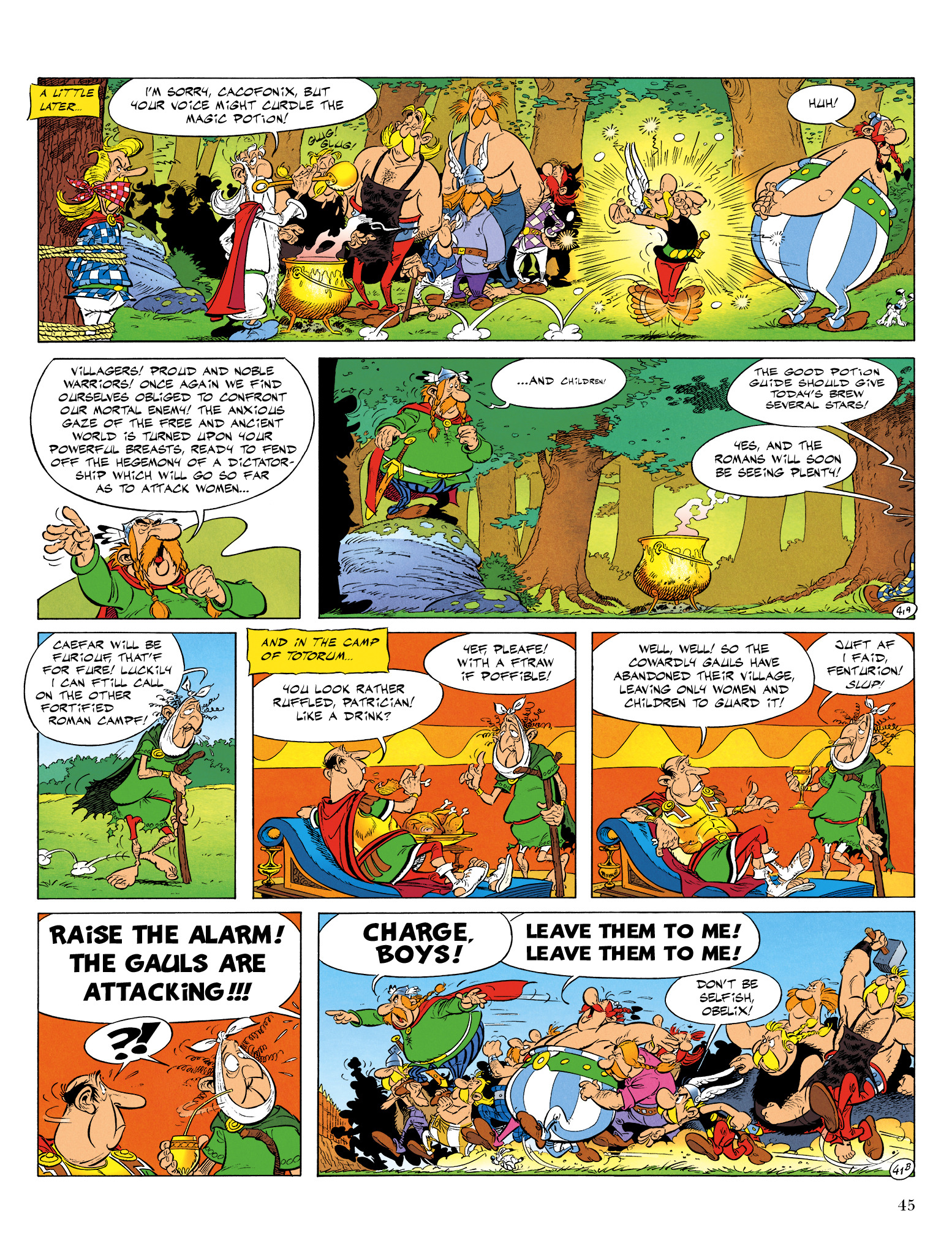 Read online Asterix comic -  Issue #29 - 46
