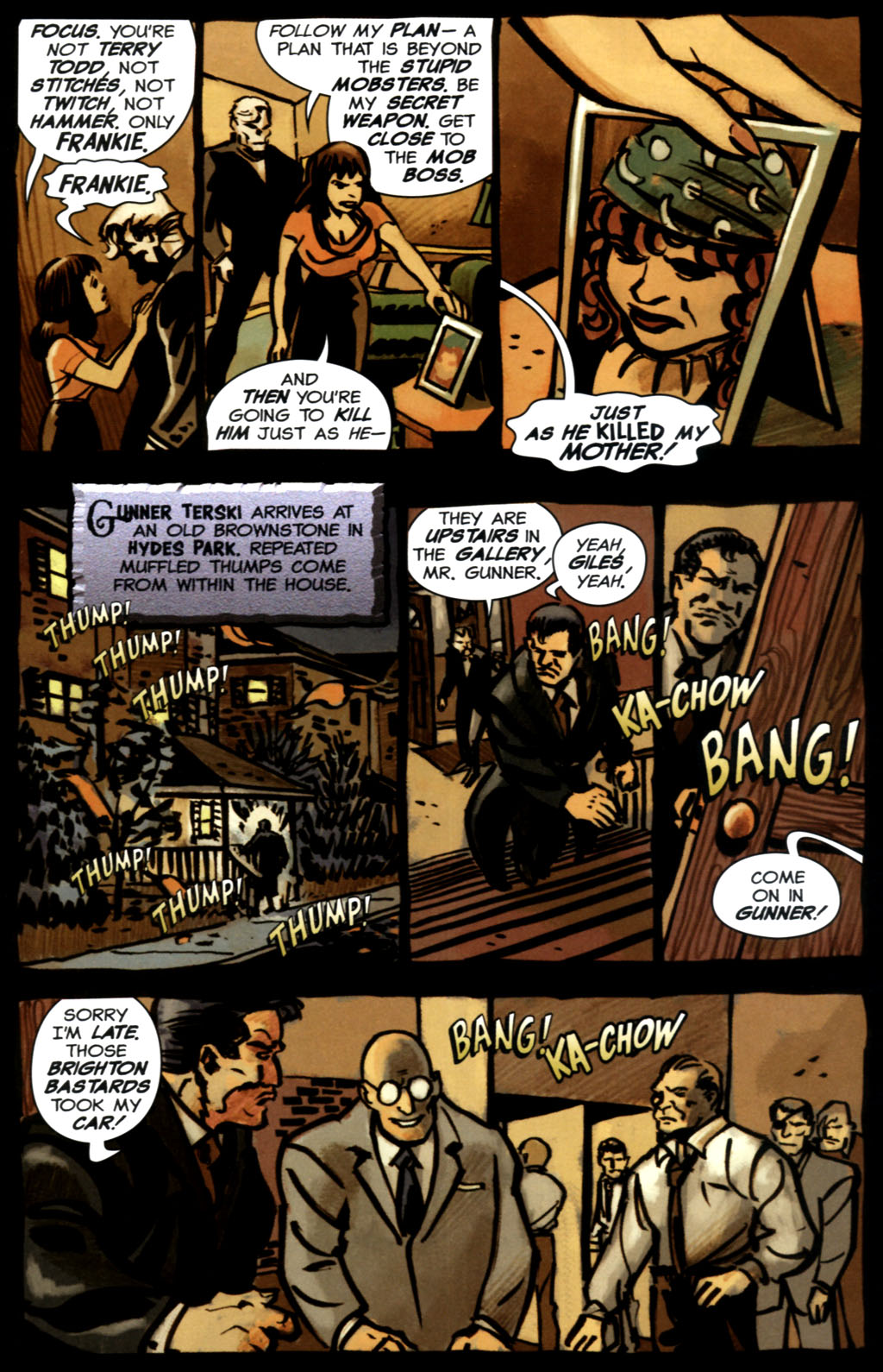 Read online Frankenstein Mobster comic -  Issue #2 - 21